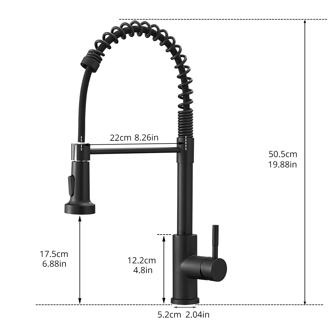 LUXEYARD DS-J-P172331-W1932 Kitchen-Faucets - View #6