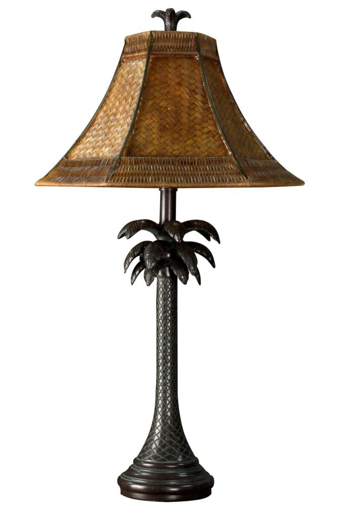 Collection 26 In Dark Brown Table Lamp, Brown Table Lamps