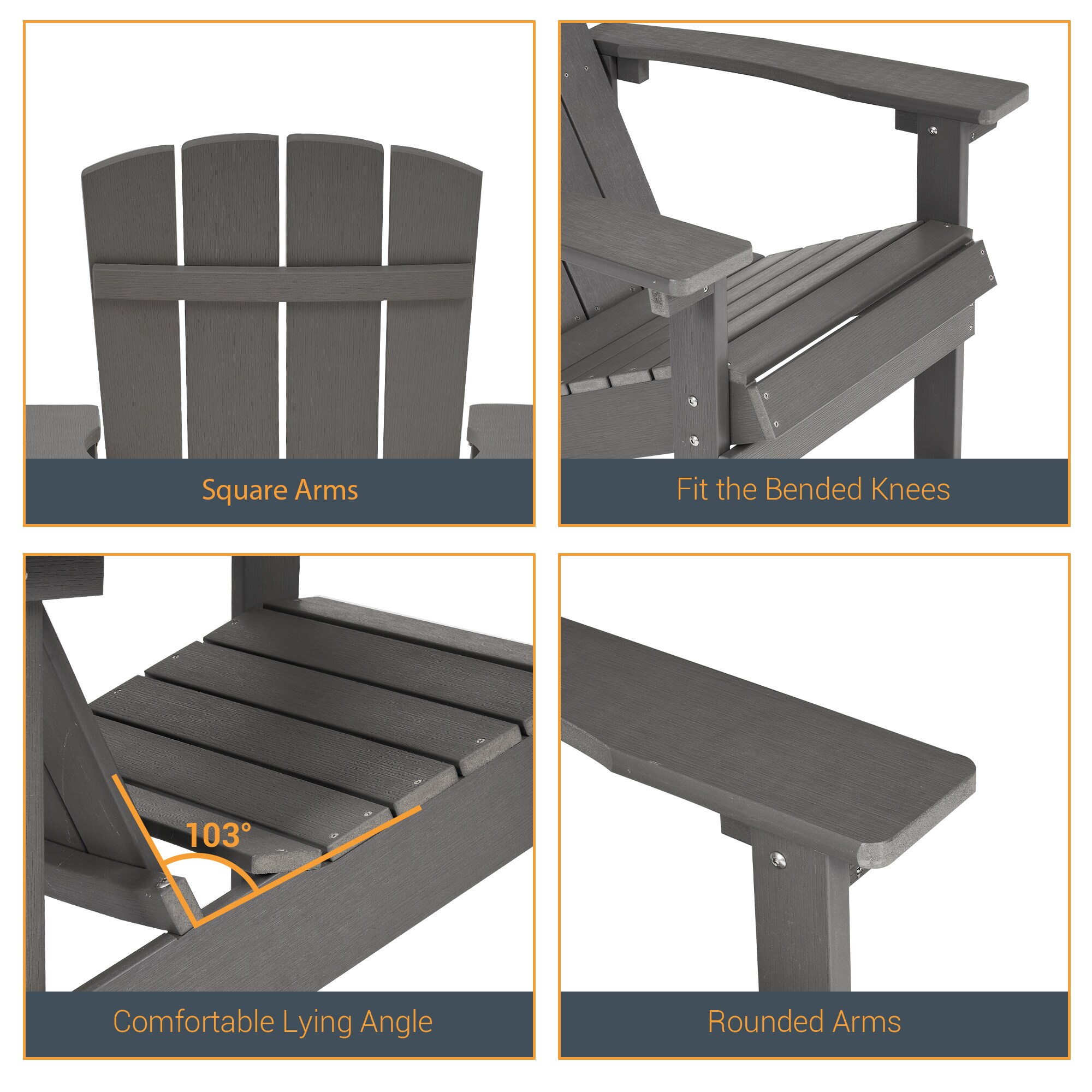 ACEGOSES LW-QW-B3GY-2 Patio-Chairs - View #4