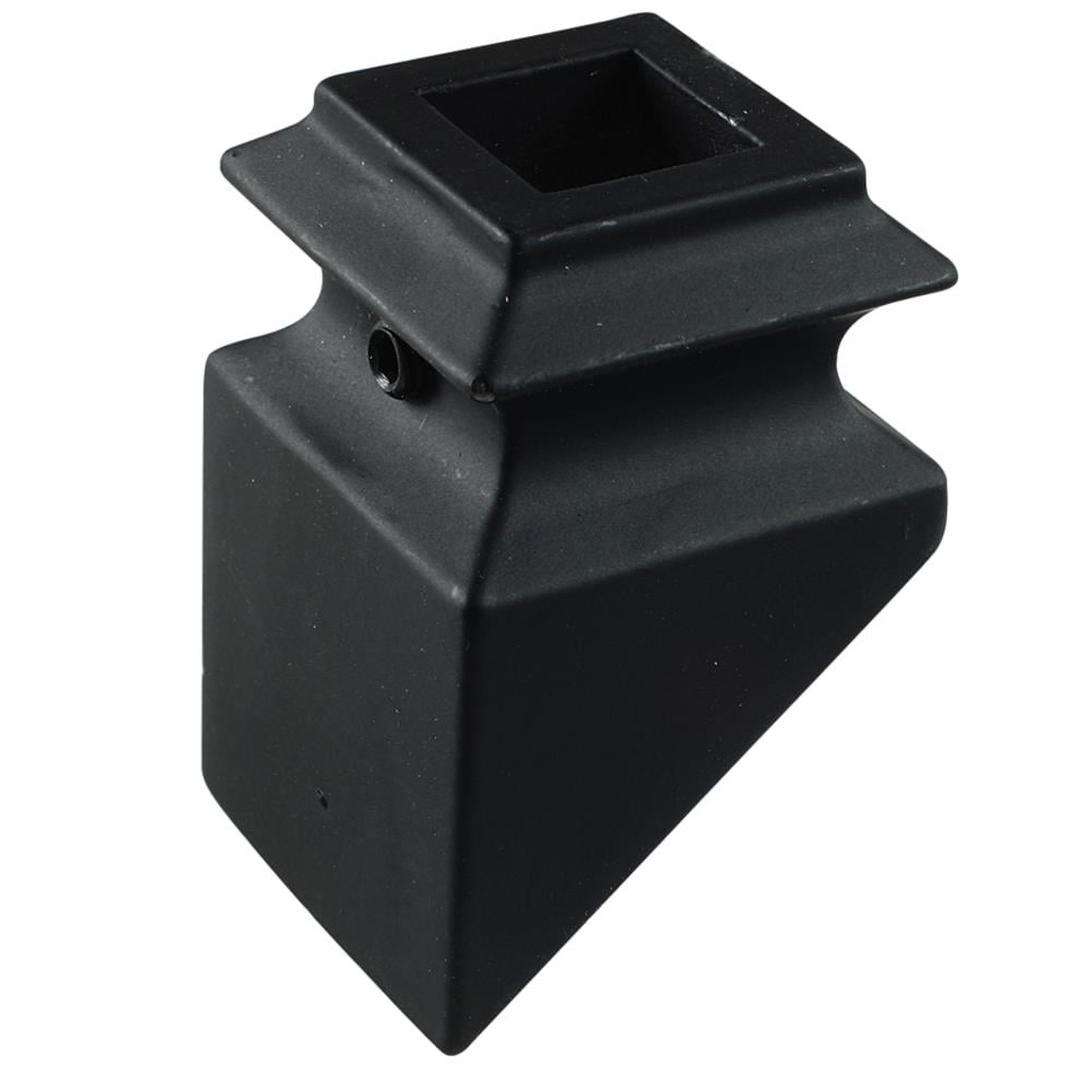 L.J. Smith Stair Systems M3100  ETISM 2-in x 1.313-in Matte Black Wrought Iron Stair Baluster Shoe