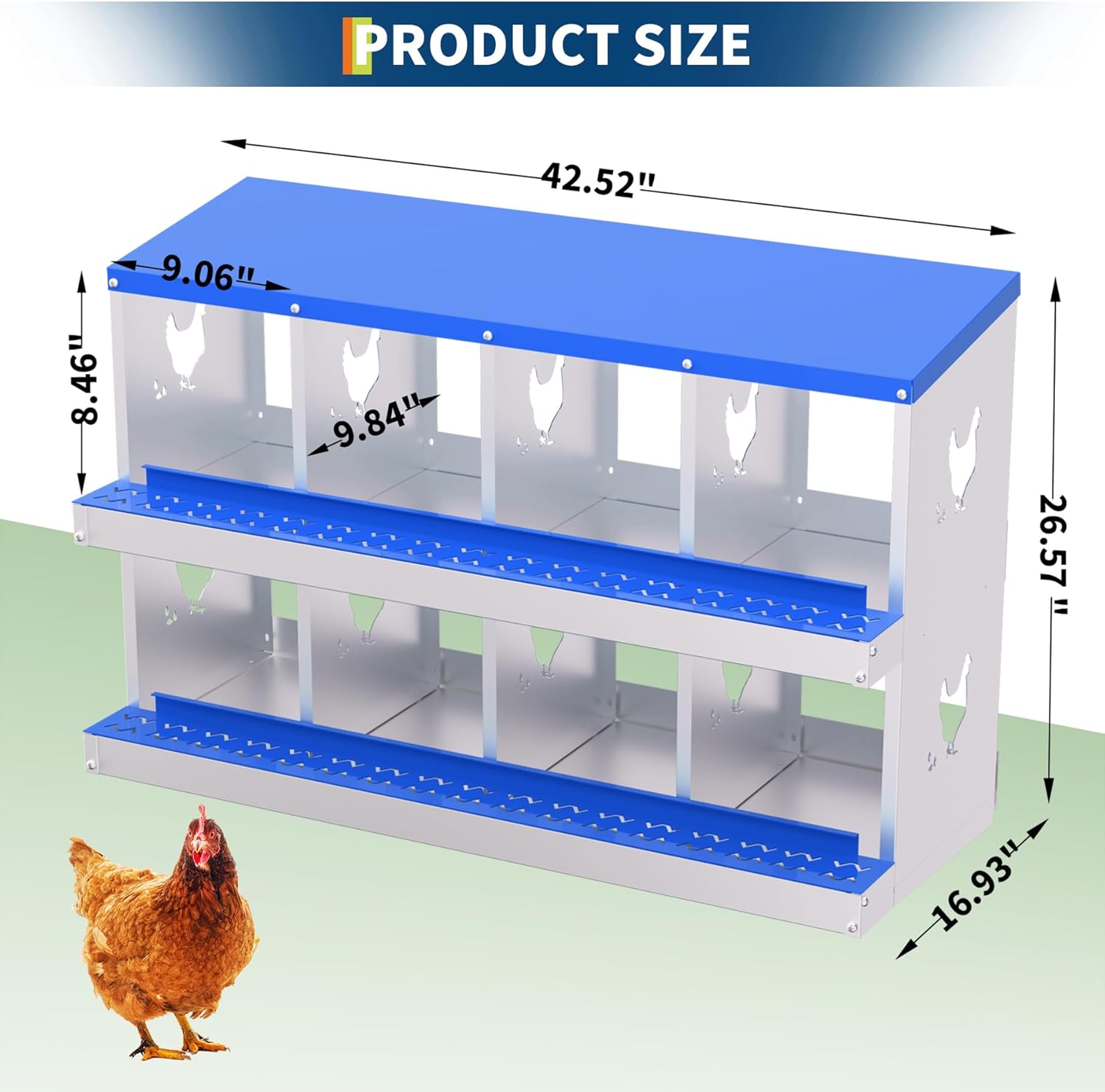 EvoTrim WLS-PPG-33LQM64J Chicken-Coops-Rabbit-Hutches - View #3