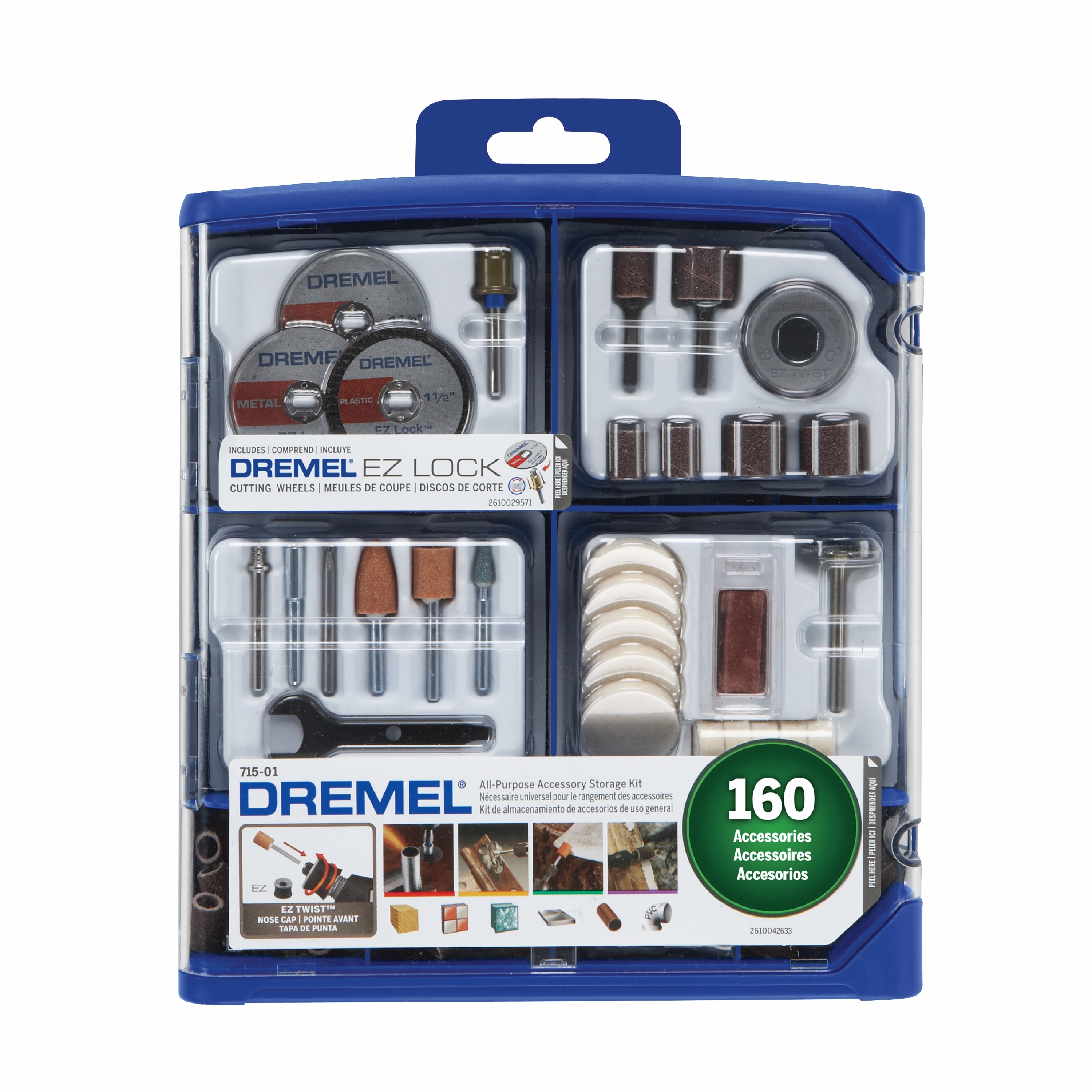 WORKPRO 306PCS Rotary Tool Accessories Kit, Fits Dremel Rotary Tool, 1/8  Shanks DIY Universal Fitment for Easy Cutting, Sanding, Grinding, Carving