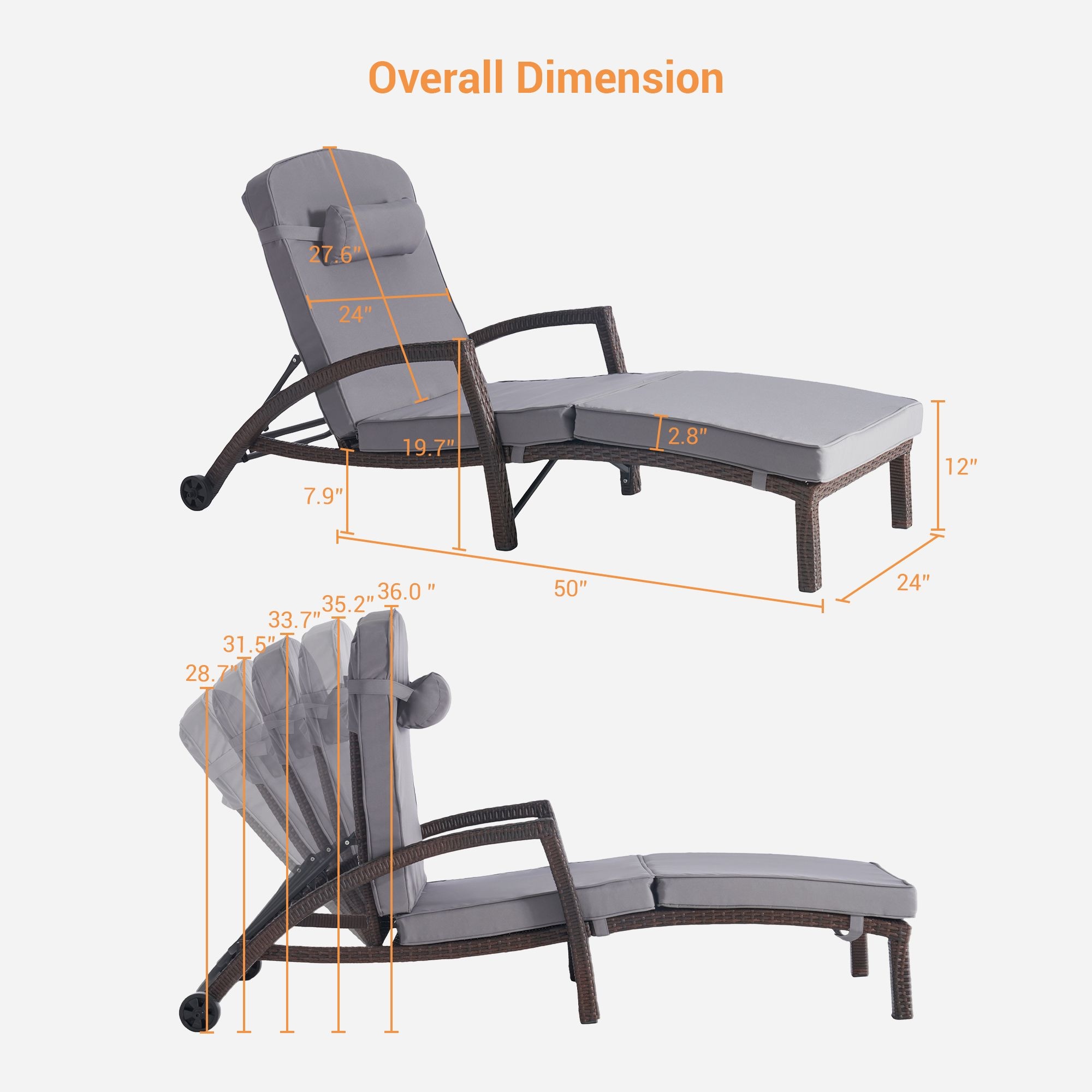 SANSTAR L-LG-02-LY Patio-Chairs - View #2