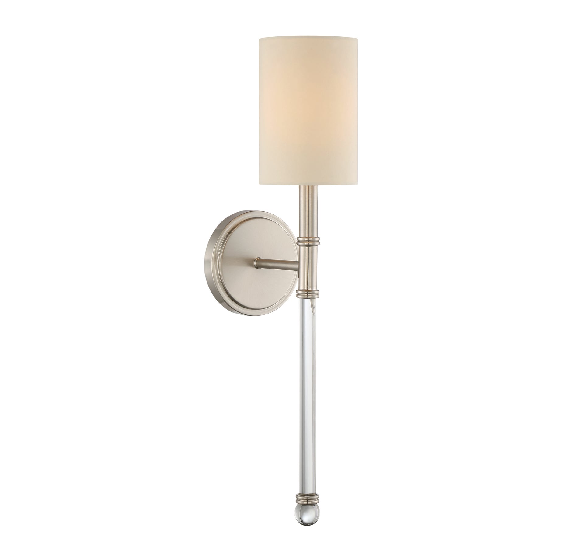 Savoy House Essentials 9-101-1-SN Fremont 5-in W 1 -Light Satin Nickel Wall Sconce