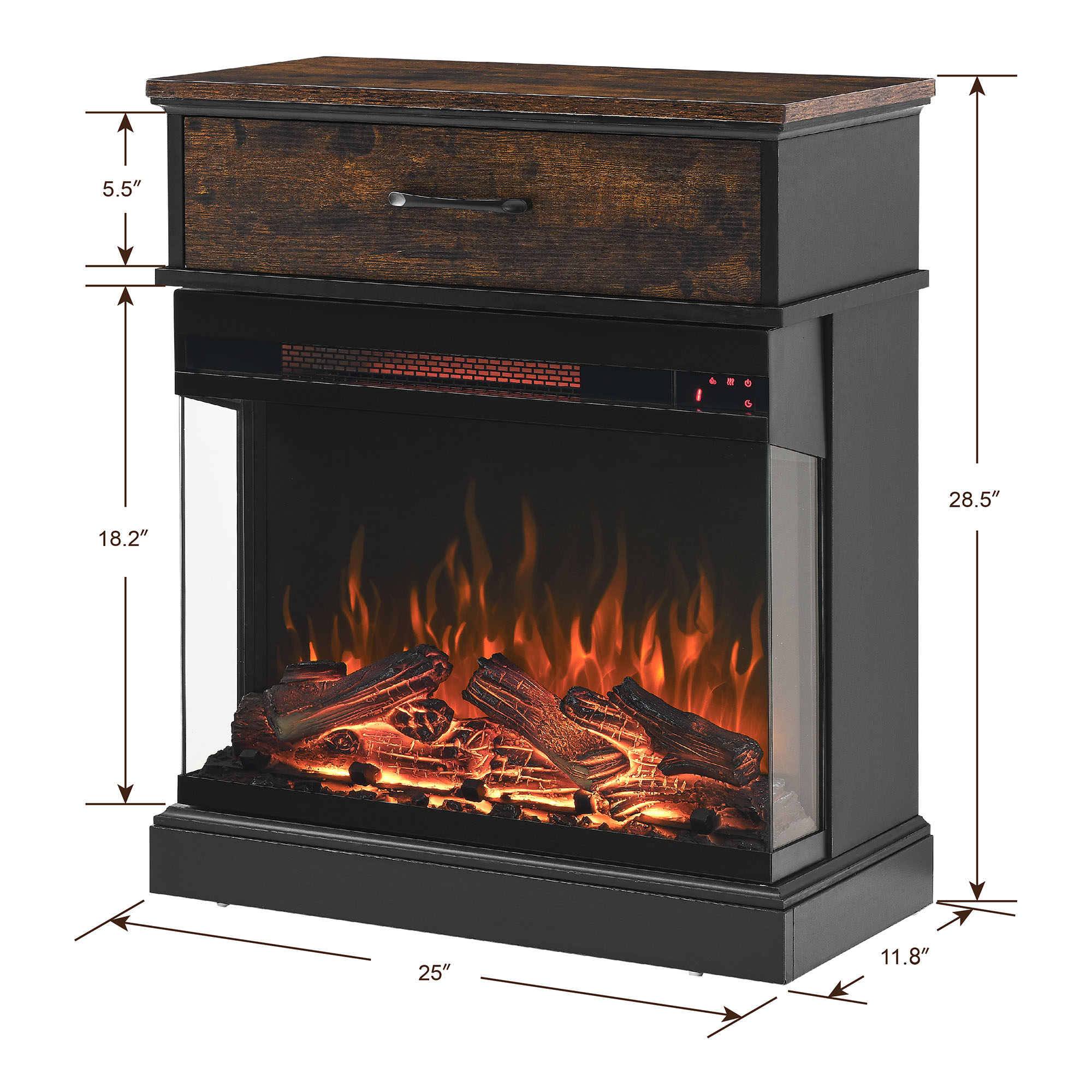 Bybafun YC0700032 Electric-Fireplaces - View #3