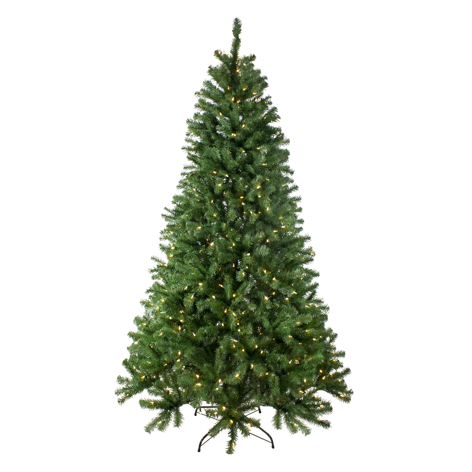 Northlight 33532753 7.5-ft Pine Pre-lit Artificial Christmas Tree with Multicolor LED Lights