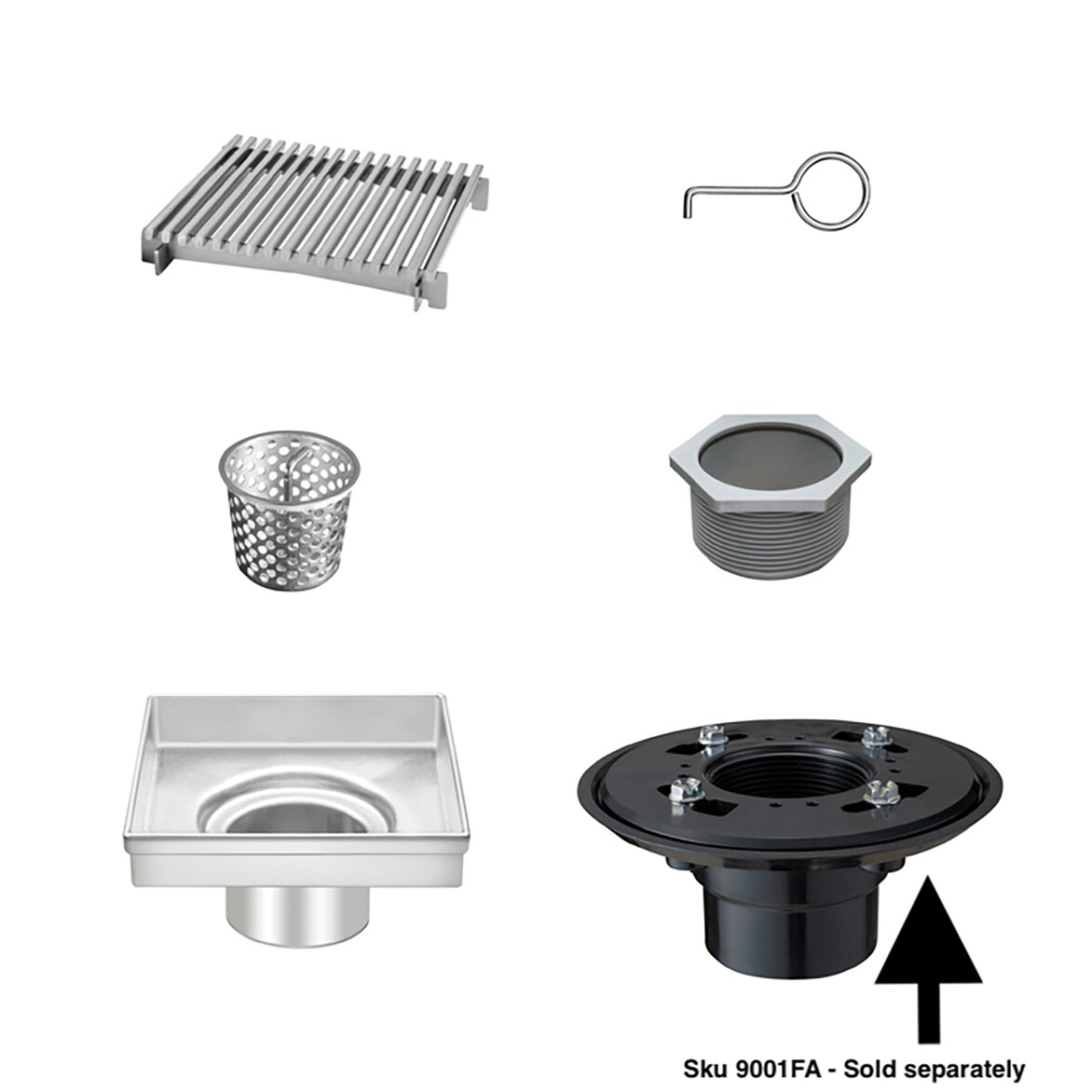 ELEGANTE DRAIN COLLECTION KD01A120-6 Drains-Flanges - View #3