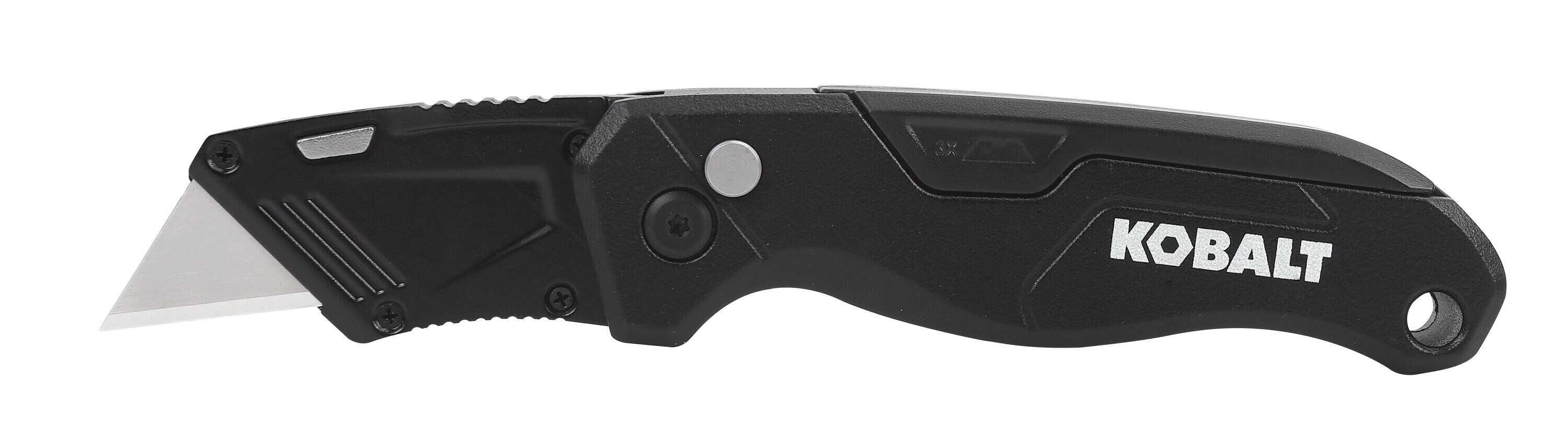 Kobalt Release 3/4-in 10-Blade Folding Utility Knife with On Tool Blade ...