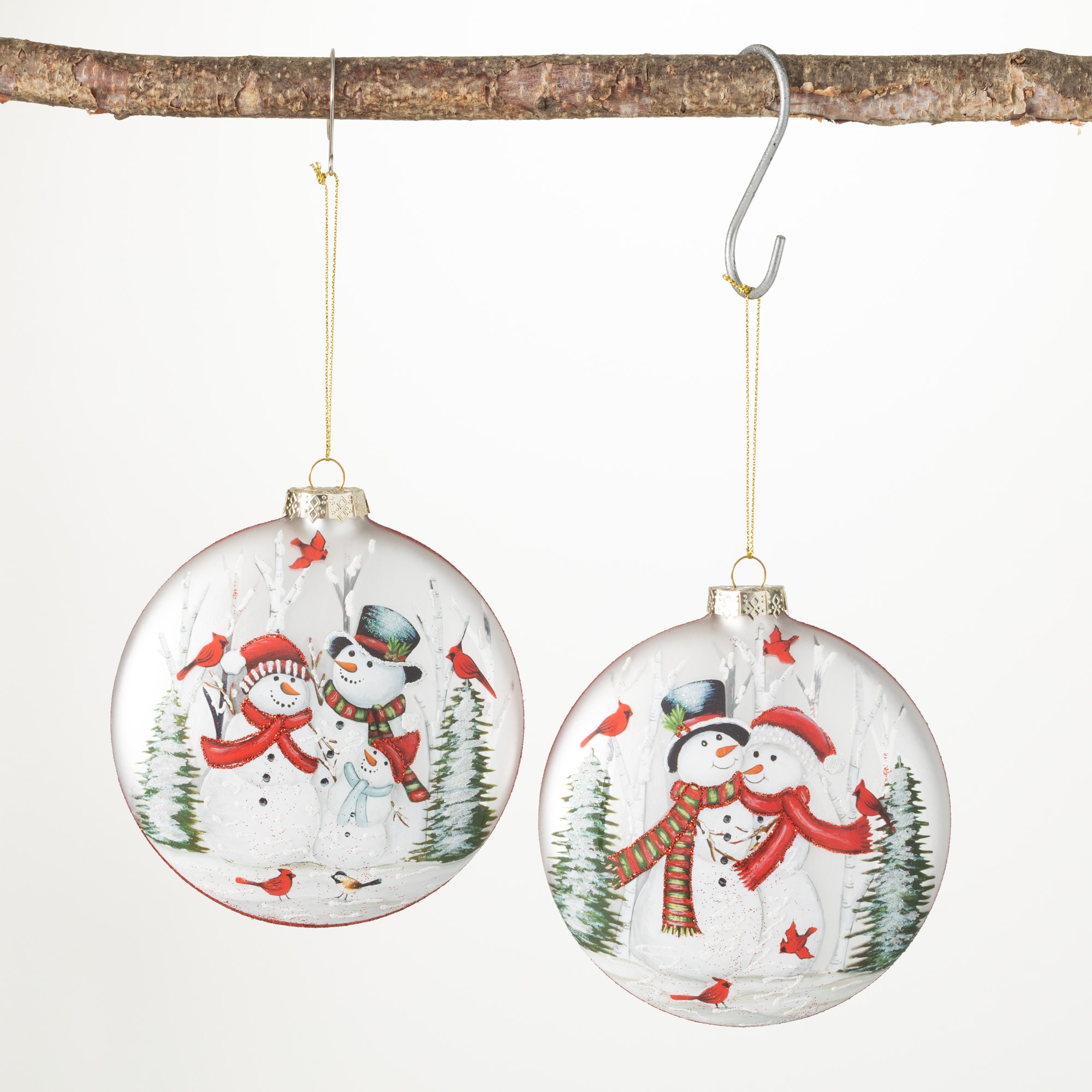 Sullivans 5.5 in. Lighted Lantern Ornament - Set of 3, Multicolored Christmas Ornaments