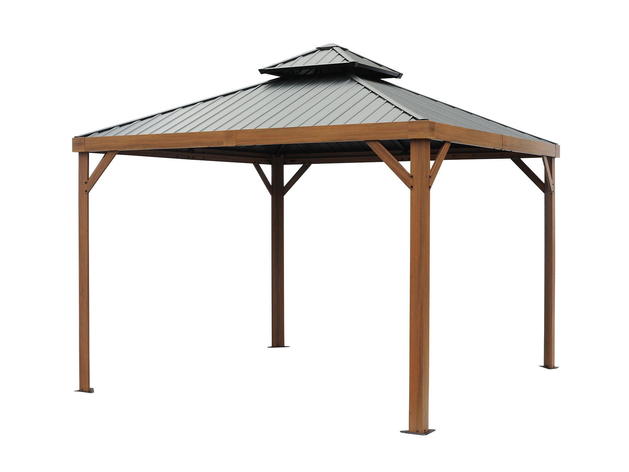 Gazebo Penguin 41010MR-W013 Wood-Resin-Gazebos - View #11