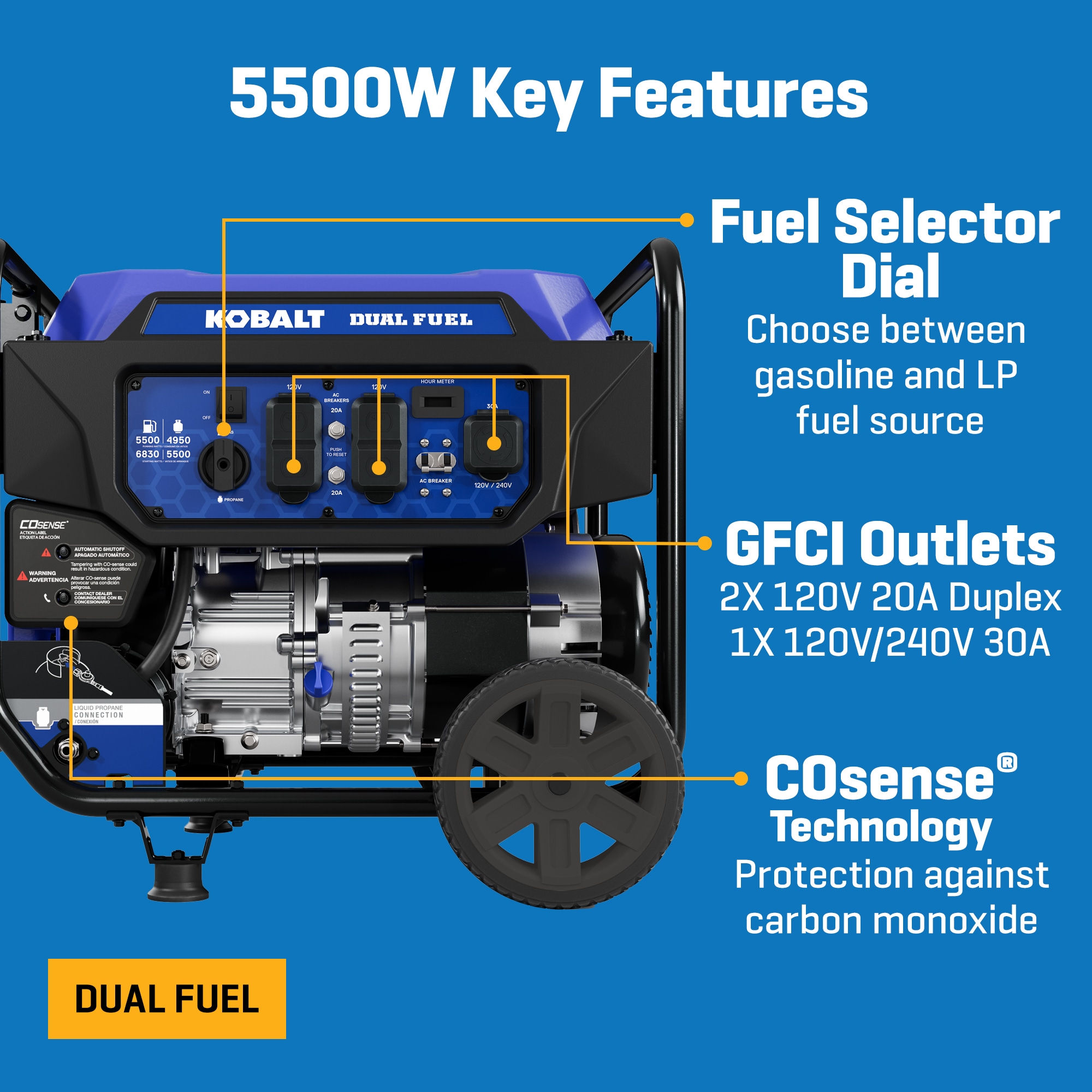 Kobalt KPG0100 Portable-Generators - View #6
