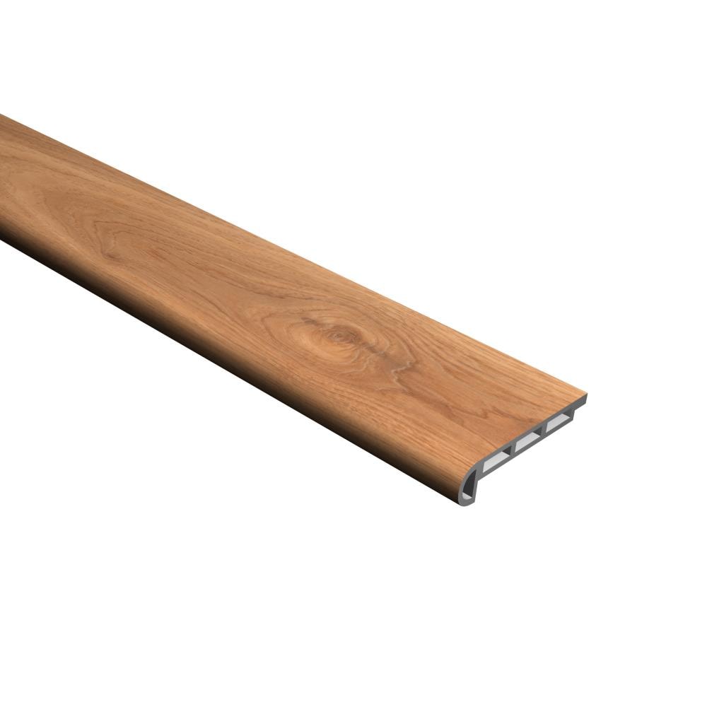 CALI 7914501015 Vinyl Pro with Mute Step 2.06-in x 72-in x 0.75-in South Seas Oak Prefinished Vinyl Flush Stair Nosing