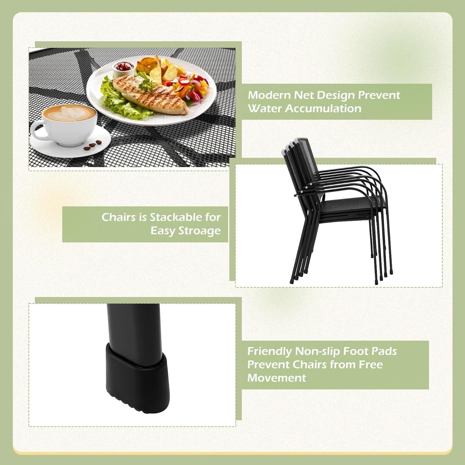 AECOJOY 19034GR-LS01 Patio-Dining-Sets - View #6