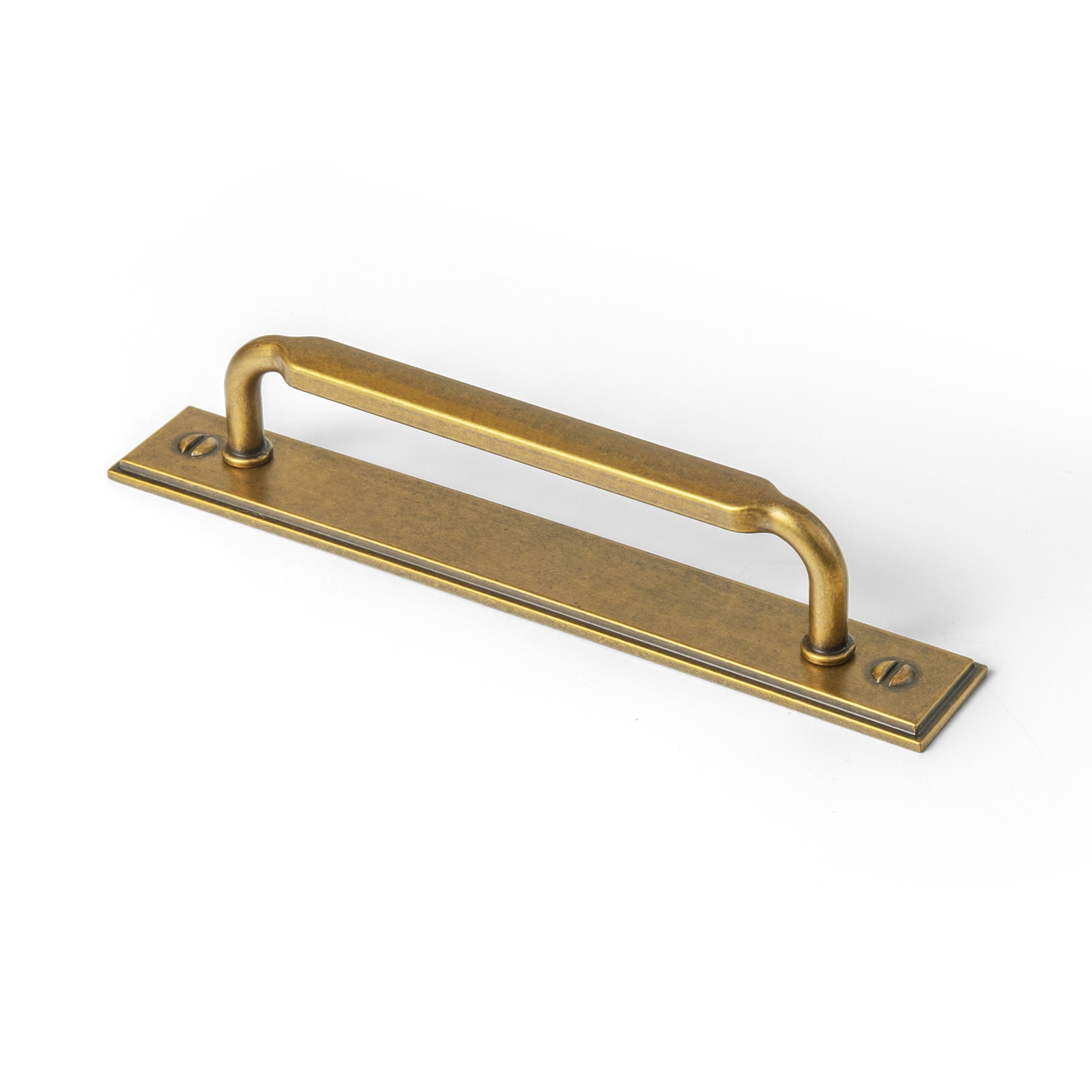 Miaokesen 2202GT-G015-128-2 5-1/16-in , 128mm Center to Center Antique Brass Novelty Bar Drawer Pull 2 -Pack