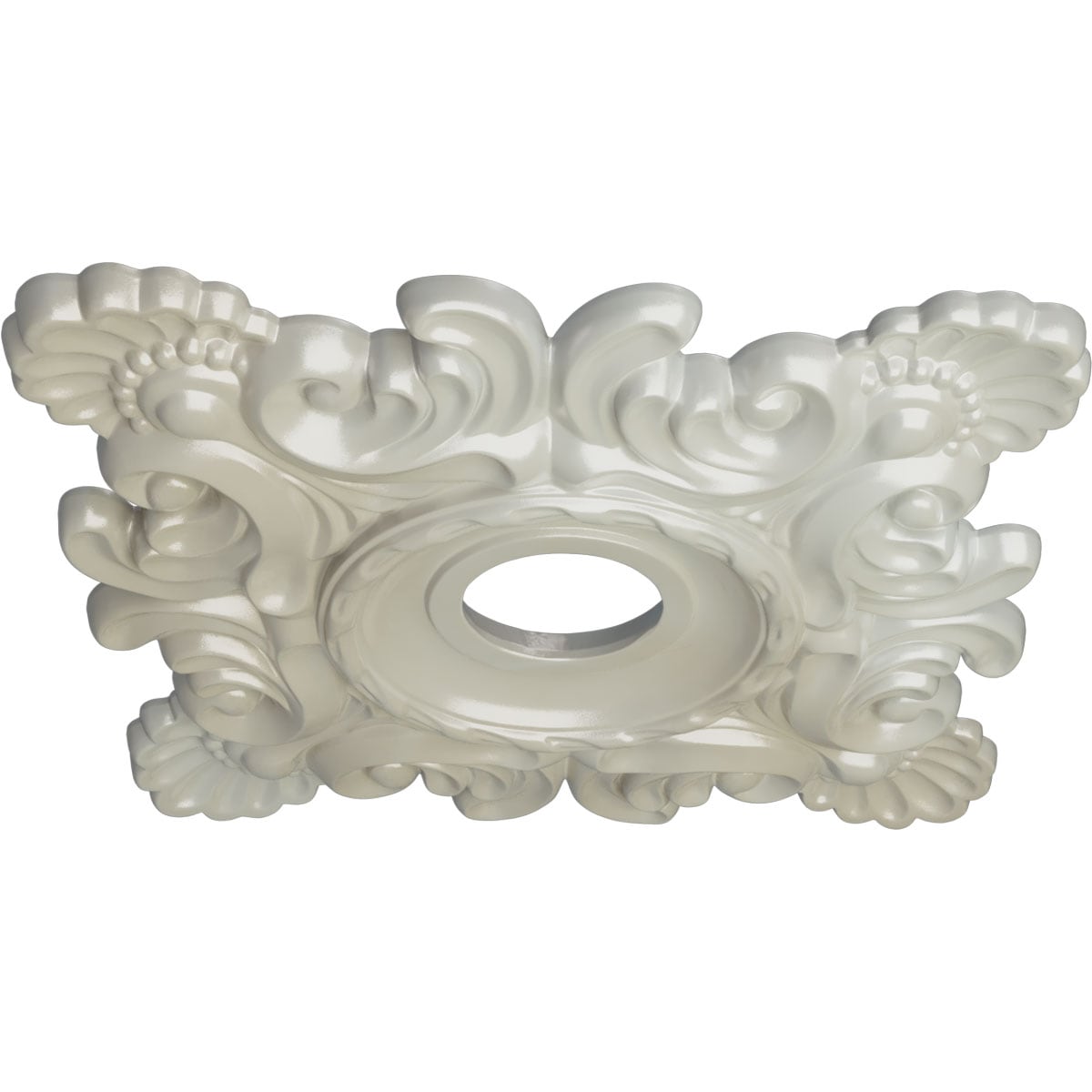 Ekena Millwork CM18CRFBS Ceiling-Medallions - View #2