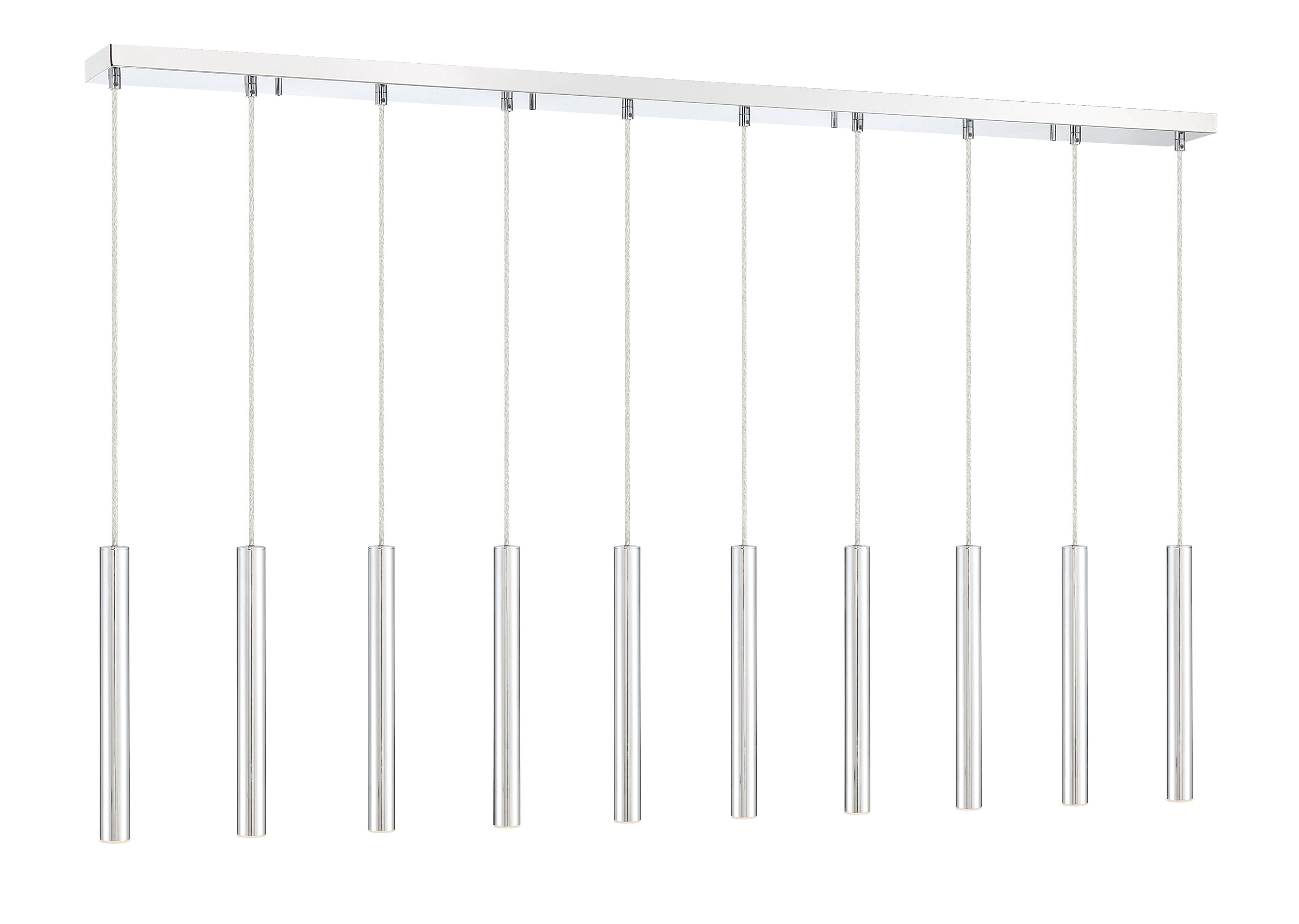 Z-Lite 917MP12-CH-LED-10LCH Pool-Table-Lighting - View #3