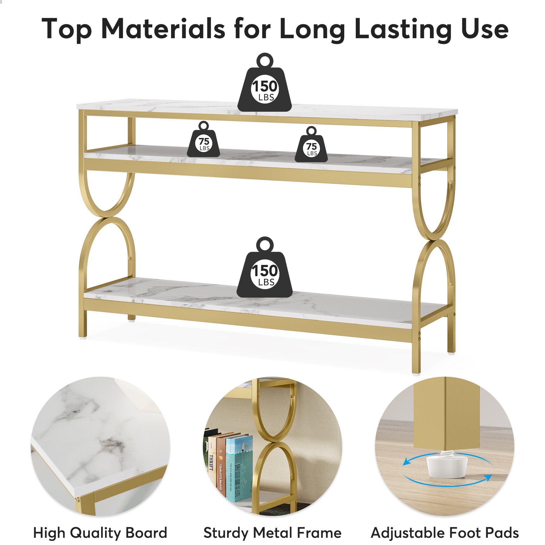 Fnova LWTJ-JW0440 Console-Sofa-Tables - View #5