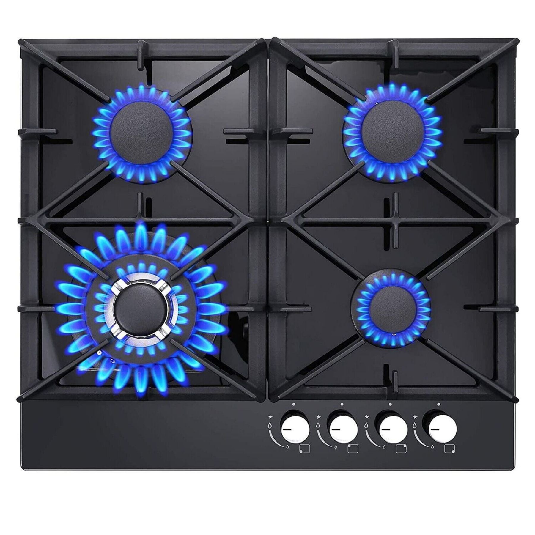 Maocao Hoom MZHPWVP7 24-in 4 burners Stainless steel Gas Cooktop