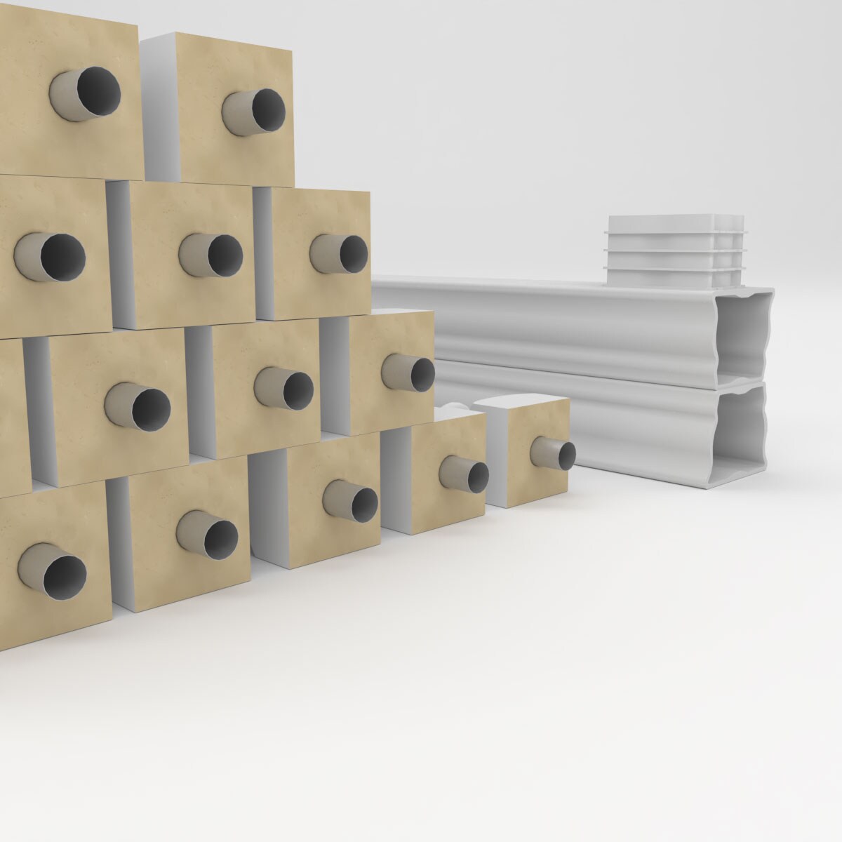 Ekena Millwork BALK40X156HMD railings - View #6