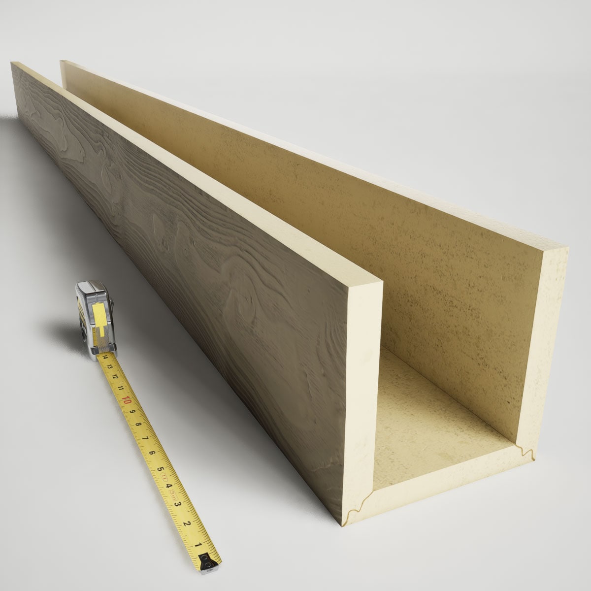 Ekena Millwork BMSD3C0080X120X120AL Faux-Beams - View #6