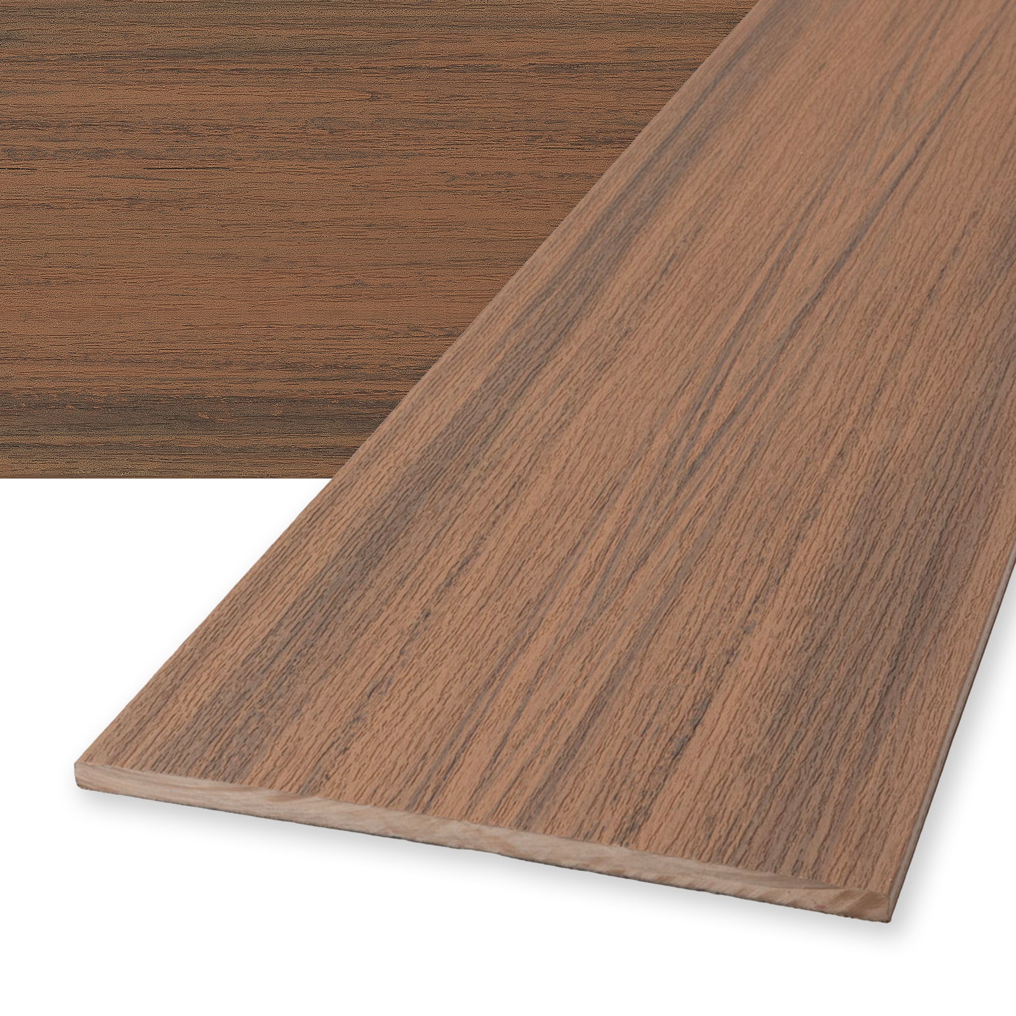 Deckorators 350323 Voyage Surestone 1/2-in x 12-in x 12-ft Composite Mesa Fascia deck board