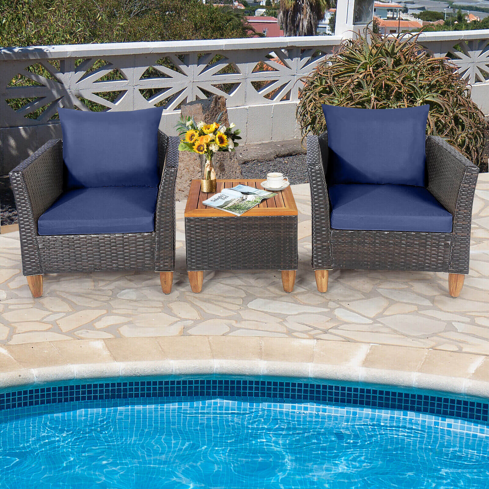 Forclover HBV-9383NY Patio-Conversation-Sets - View #8