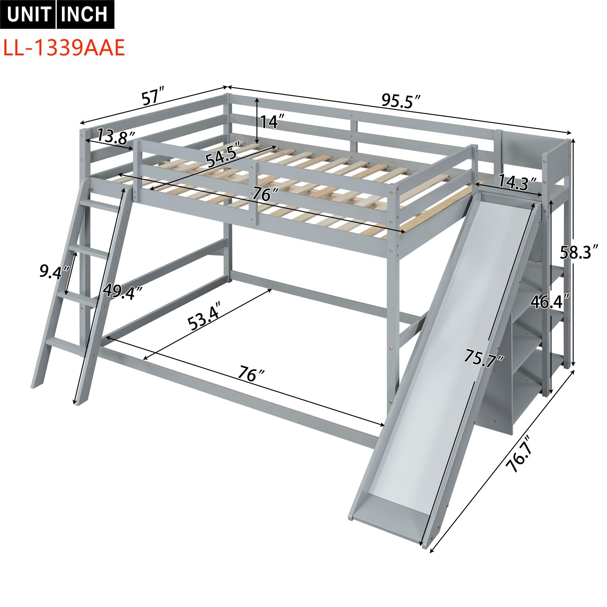 Yiekholo LL-1339AAE Bunk-Beds - View #8