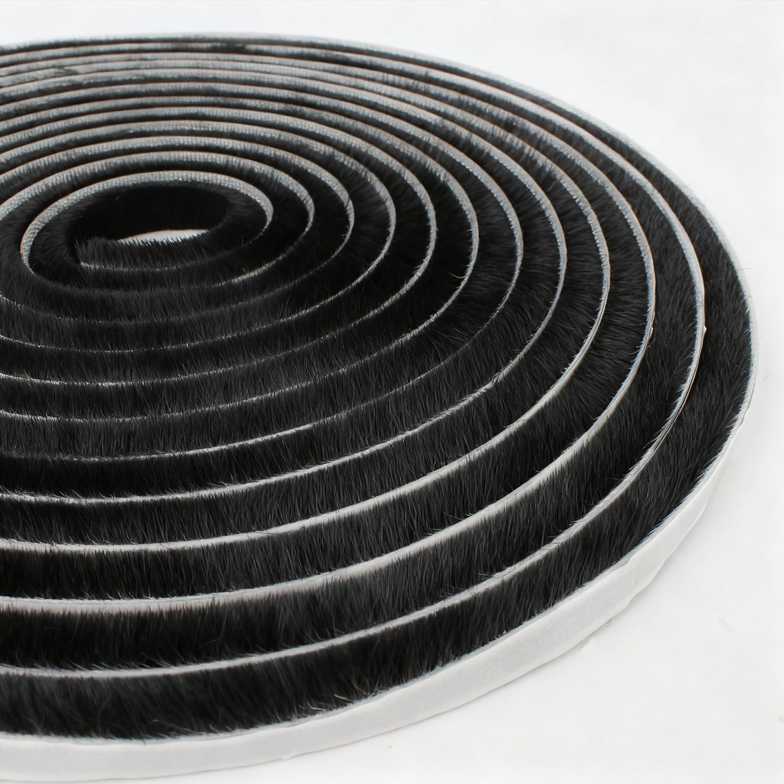 Afoxsos Weather Stripping Door Seal Strip Self Adhesive Pile Brush ...