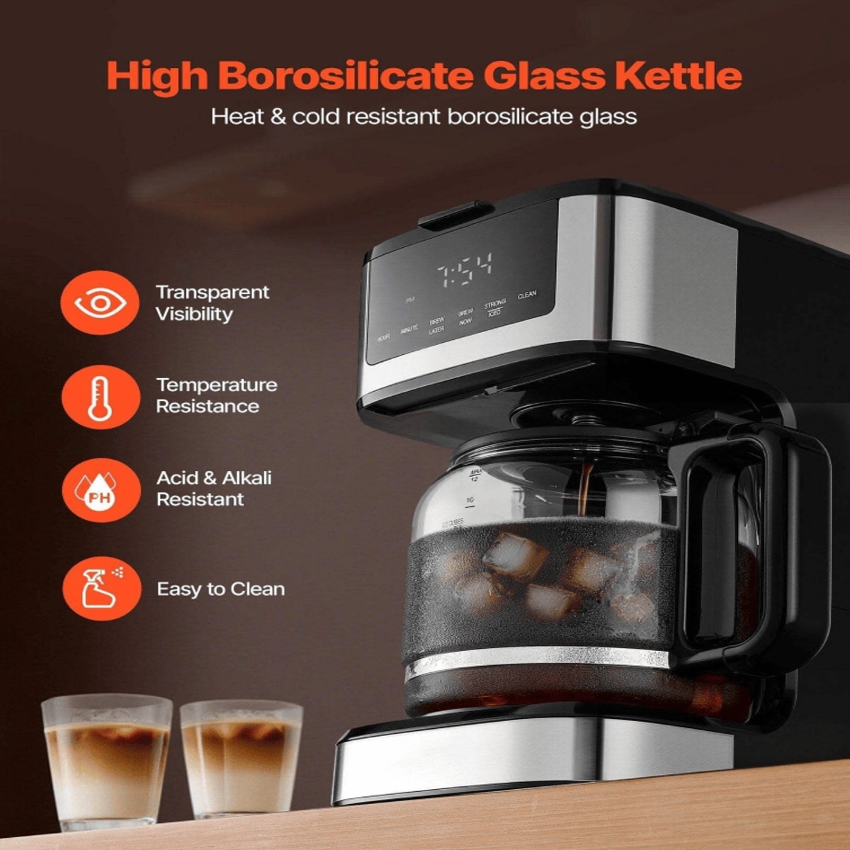 Ropilly D01027HRUZA Espresso-Machines - View #4