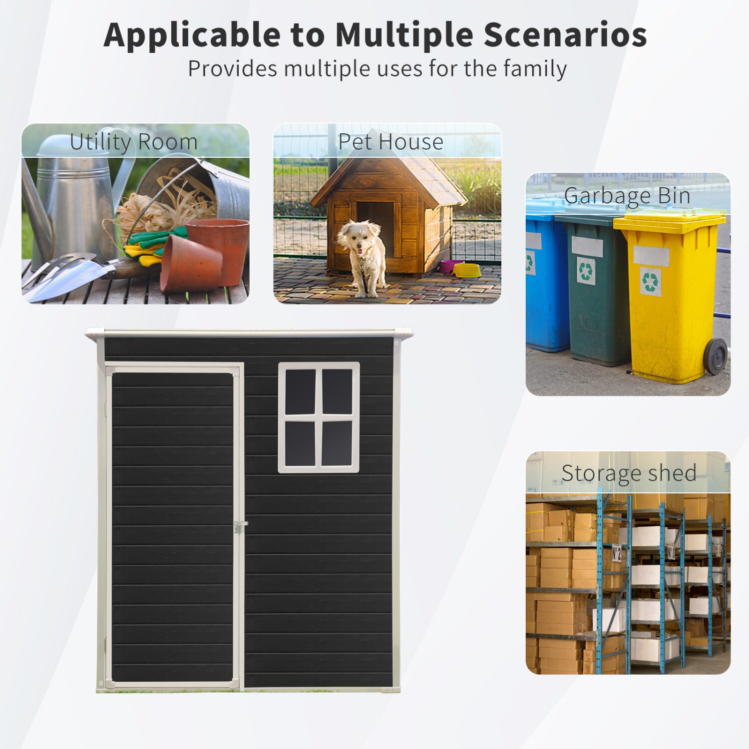 Streamdale Furniture W540S00041 Metal-Storage-Buildings-Sheds - View #3