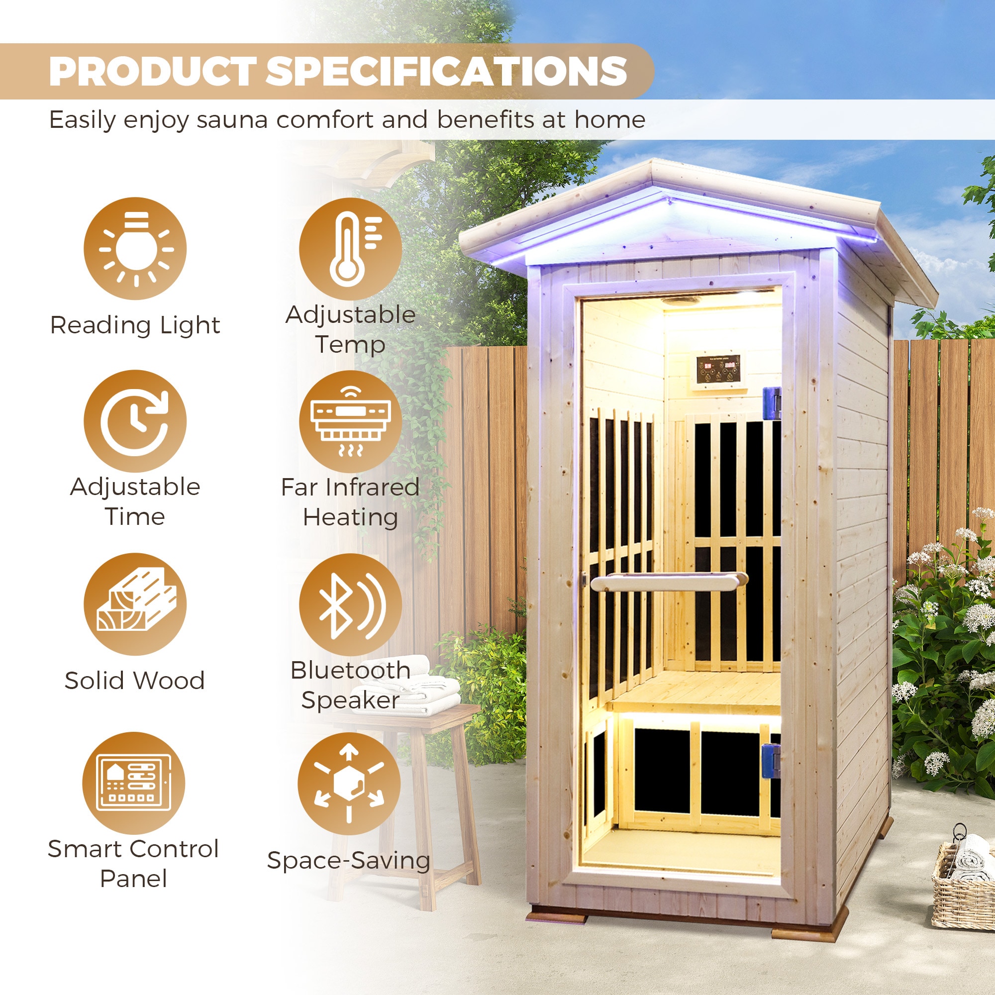 CASAINC CA-HS-50016 Indoor-Saunas - View #6
