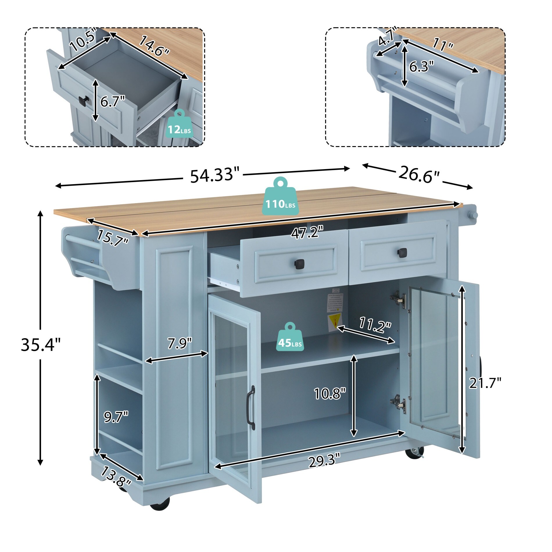 YOSIMFUR DJYC-N767P417396E Kitchen-Furniture - View #4