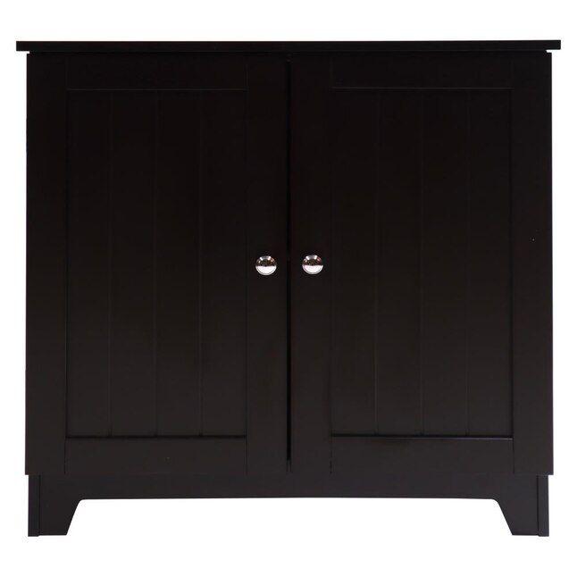 Redmon Contemporary Country Collection 13.38-in W x 27.63-in H x 11.75-in D White MDF Freestanding Linen Cabinet Redmon Contemporary Country Collection 13.38-in W x 27.63-in H x 11.75-in D White MDF Freestanding Linen Cabinet