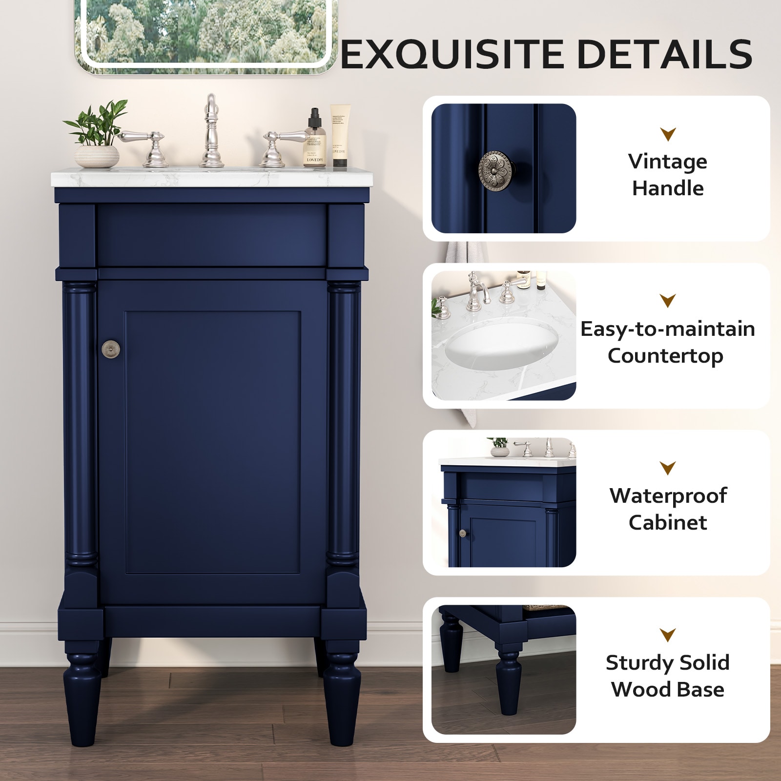 JEAREY HDBY-LG Bath-Vanity-Combo - View #7