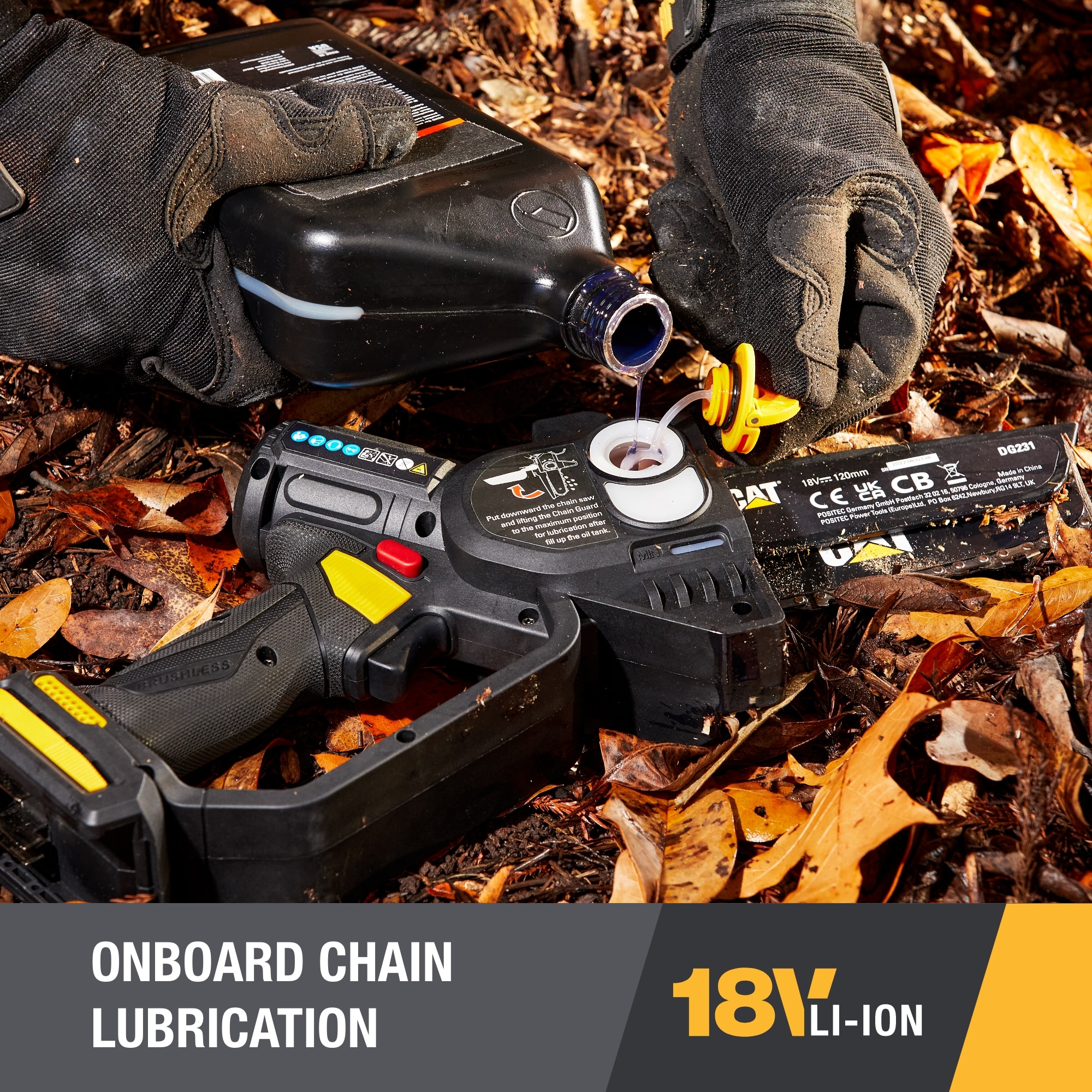 CAT DG231 Cordless-Chainsaw - View #8