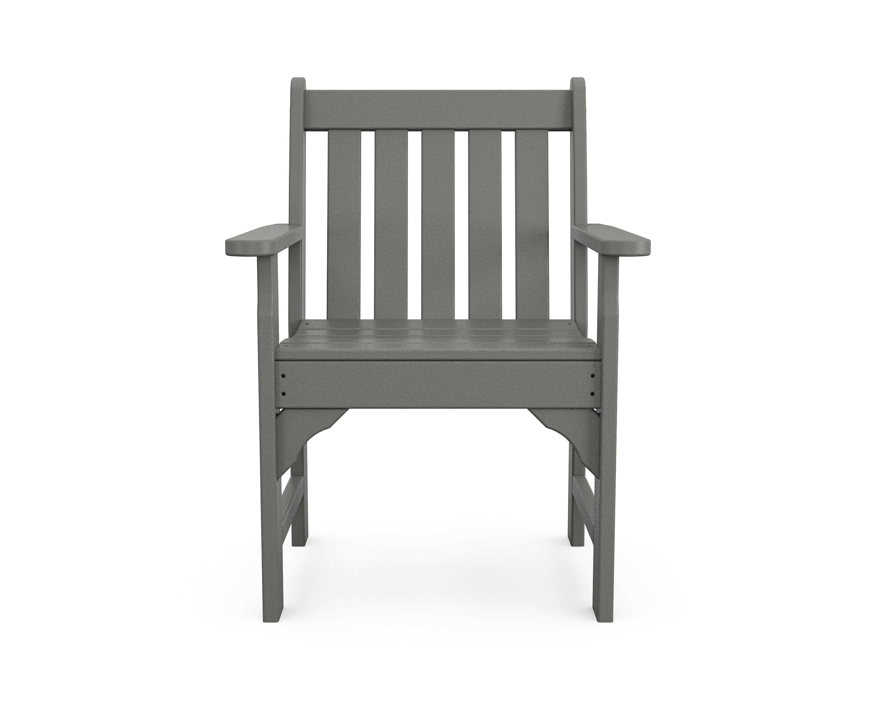 Vineyard Slate Grey POLYWOOD Garden Arm Chair