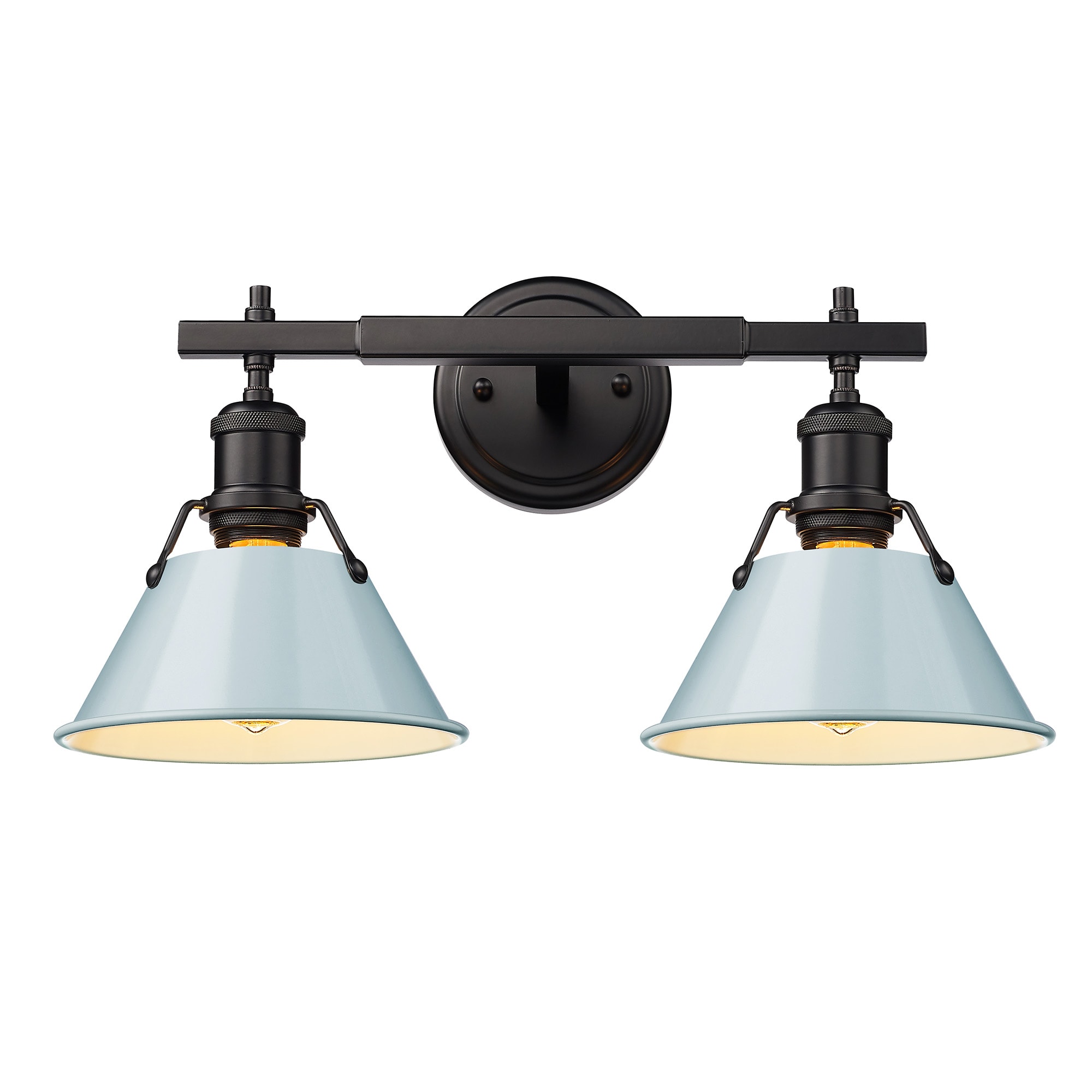 Golden Lighting 3306-BA2 BLK-SF b089995 - View #4