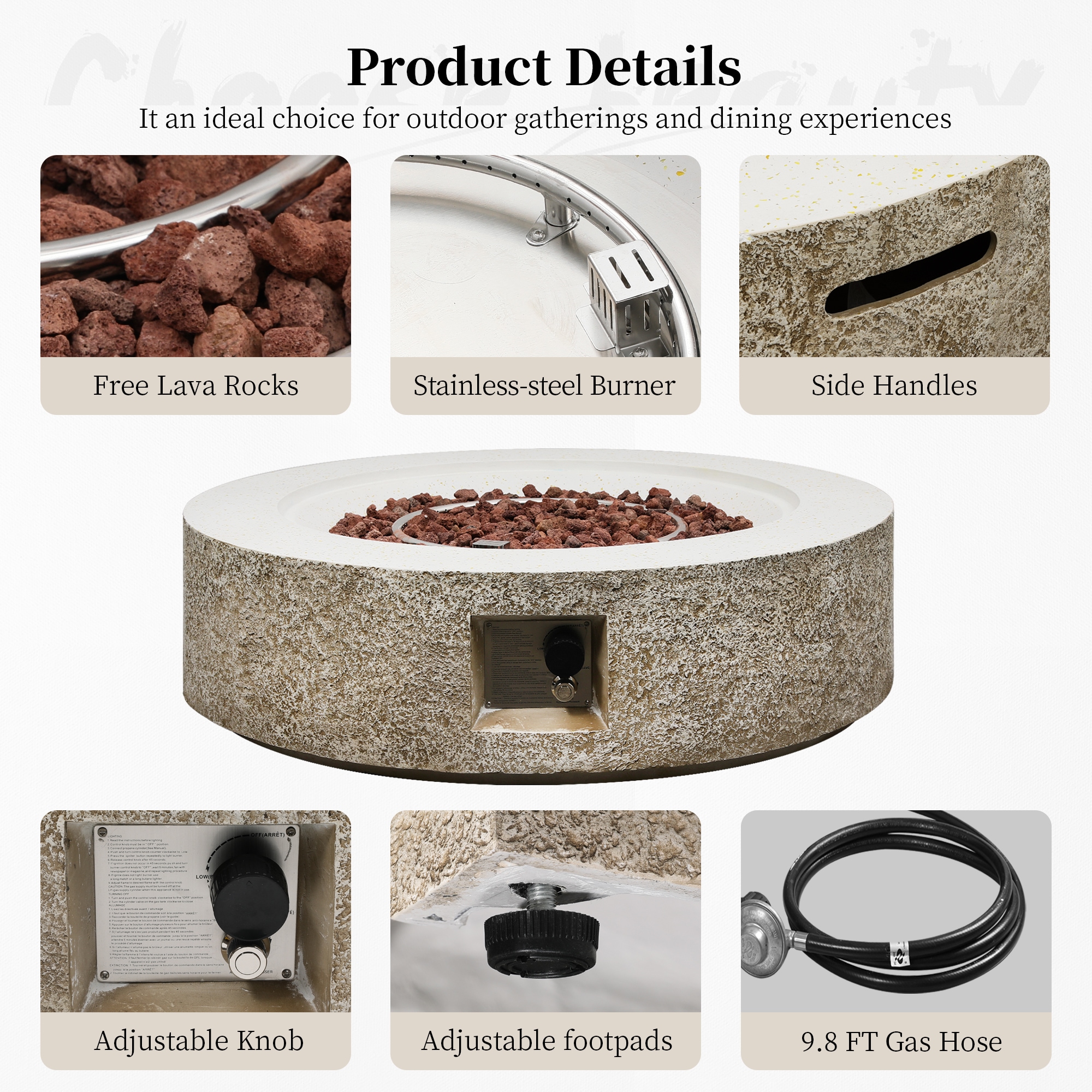 UPHA PL-2CZ-42QBE-Z2-T Patio-Conversation-Sets - View #7