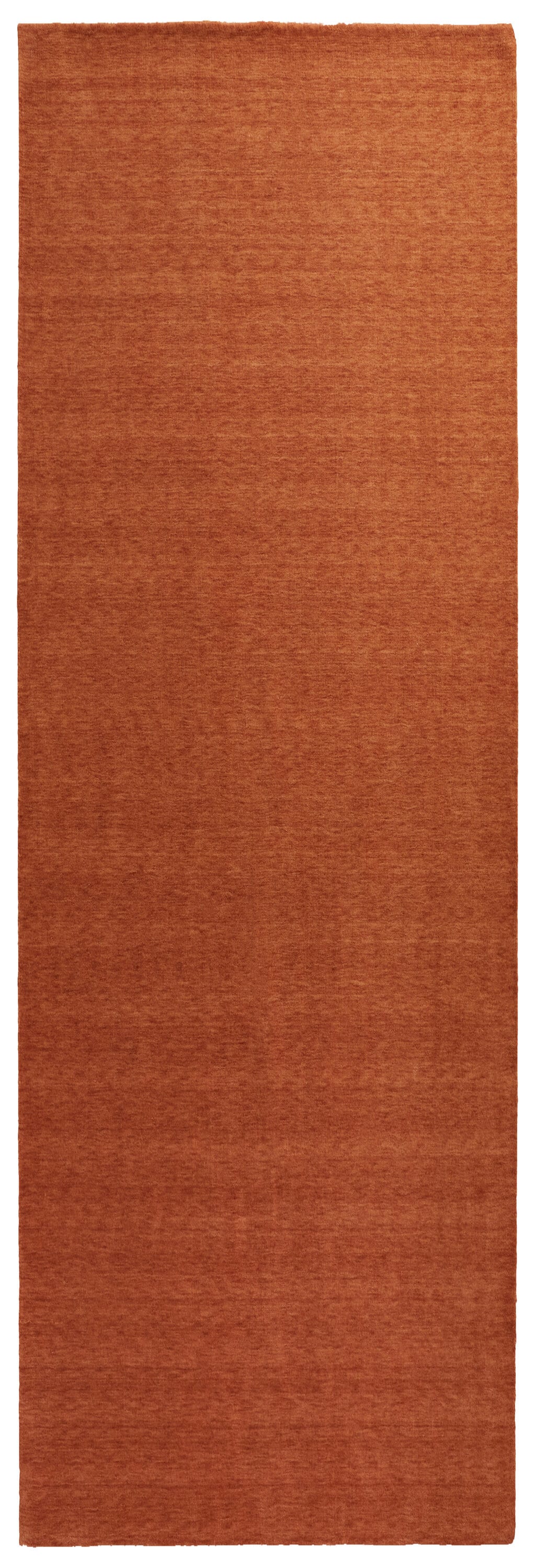 Room Envy 579R8049ORN000I6A 3 x 8 (ft) Loomed Wool Orange Rectangular Indoor Solid Runner rug