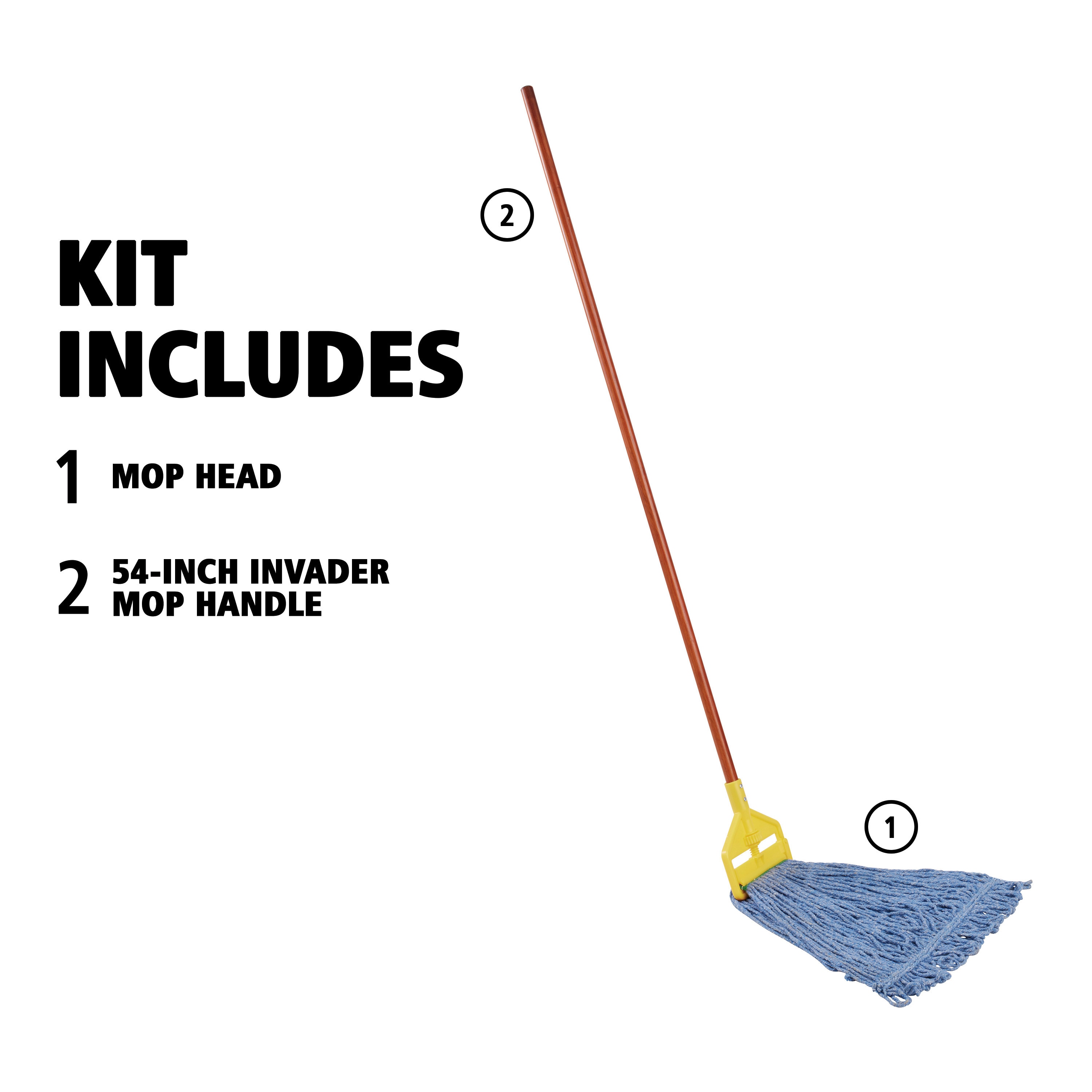 Rubbermaid Commercial Products FGU71528BL00 Wet-Mops - View #6
