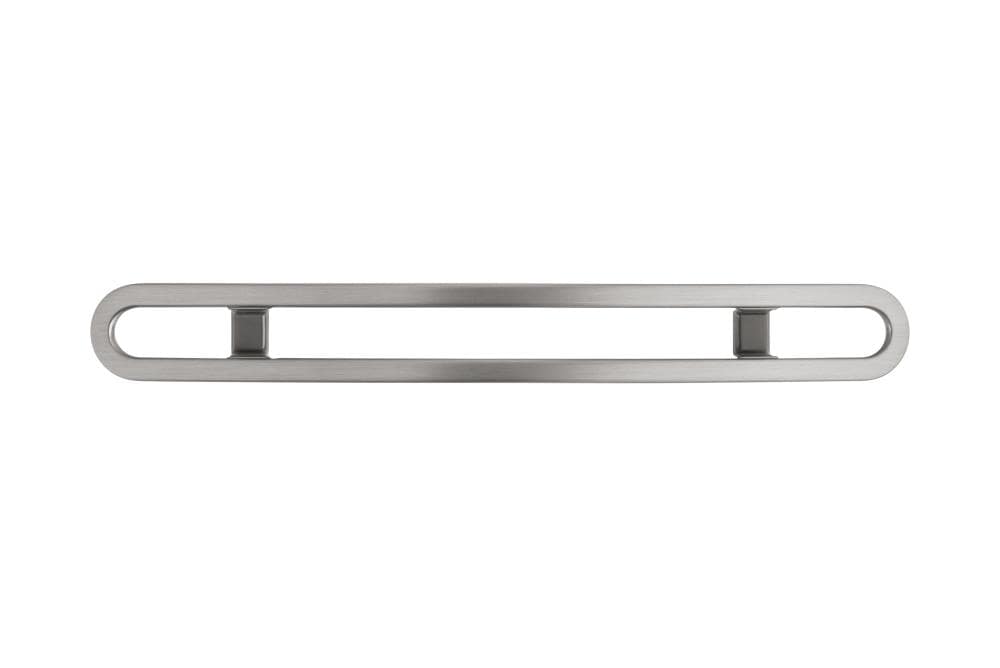 The Haven Collection 6XCAB096050G10 Satin Nickel Rectangular Transitional Cabinet Knob (6-Pack)