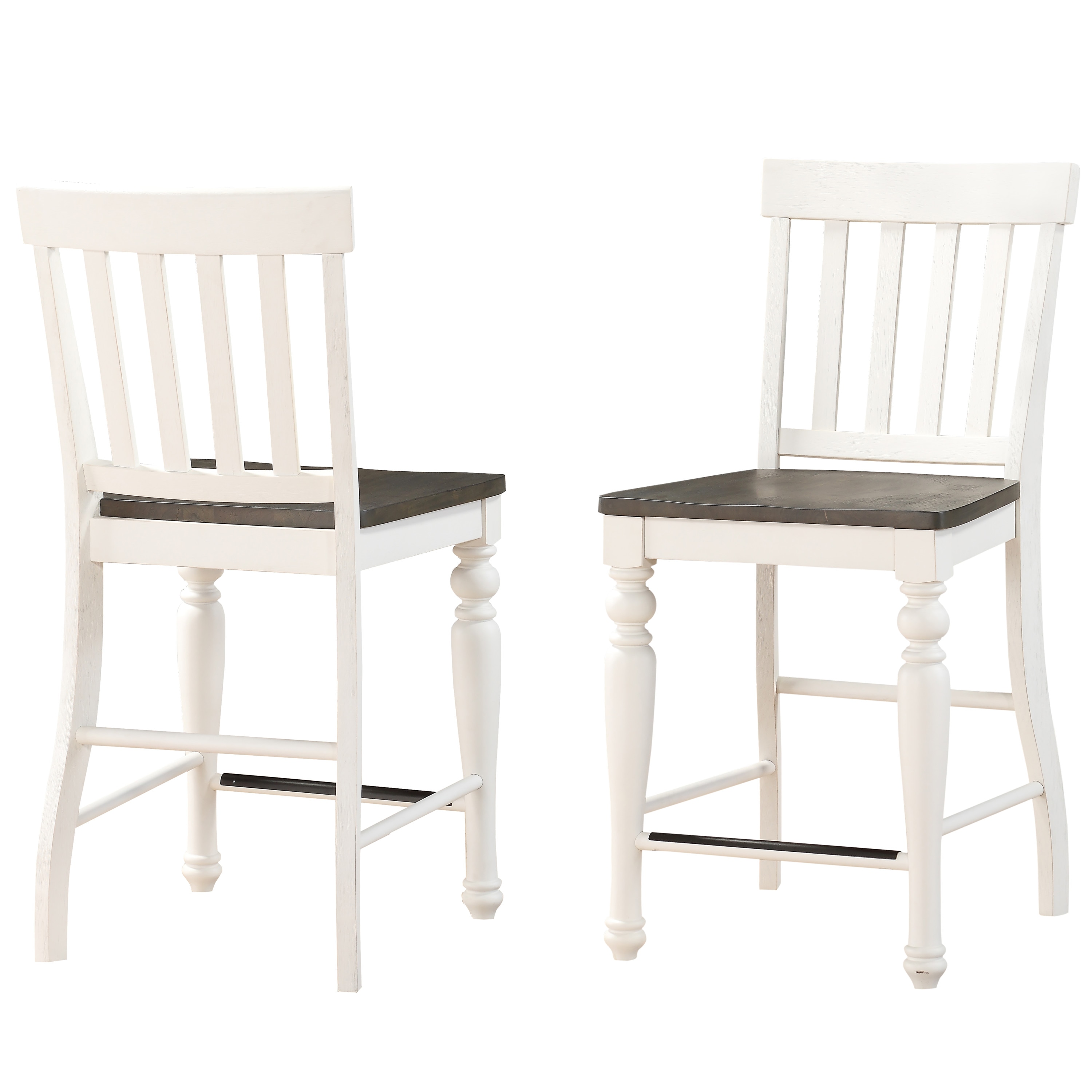 Steve Silver JA700CCN Set of 2 Rustic Dining Side Chair (Wood Frame)