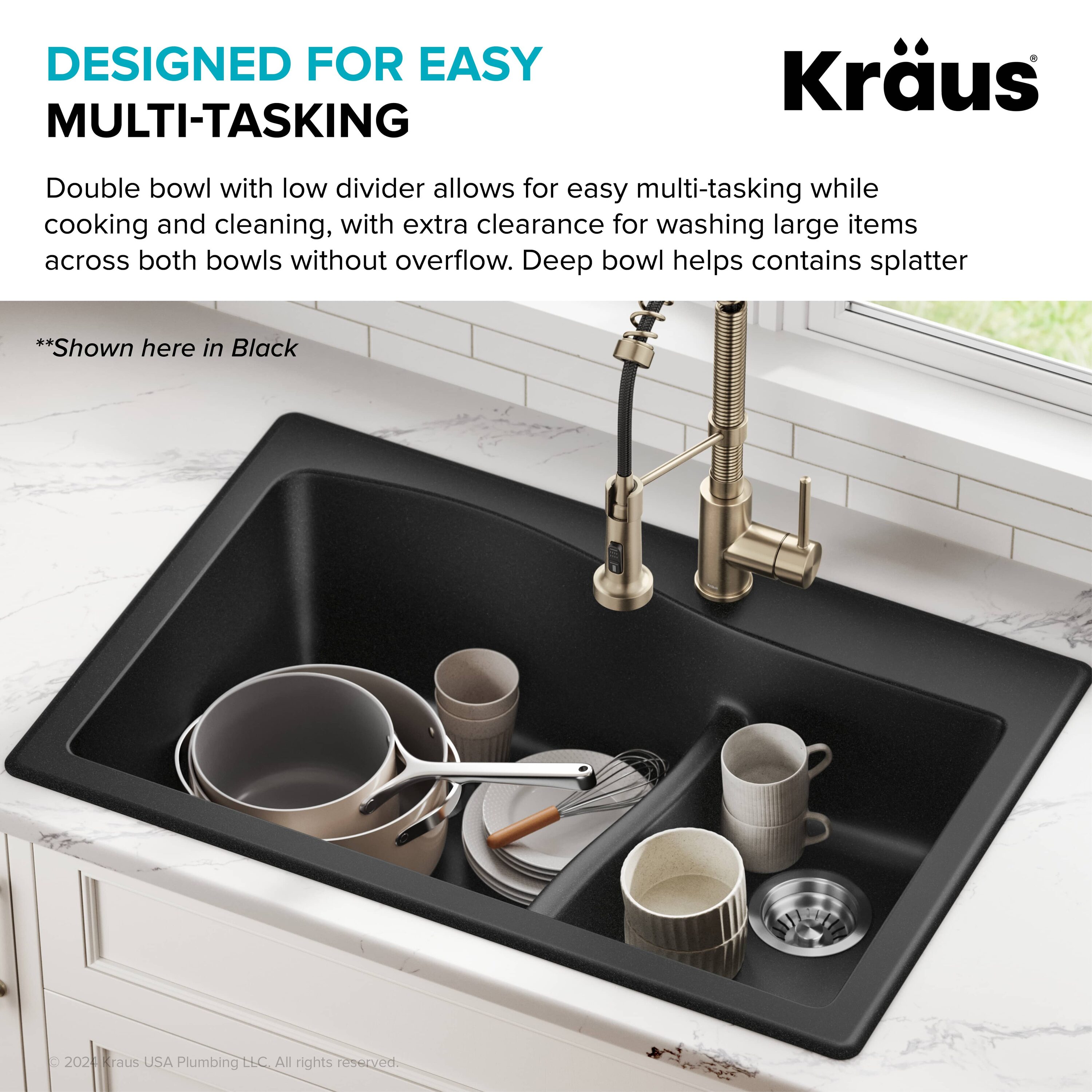 Kraus KGD-442GREY Kitchen-Sinks - View #9