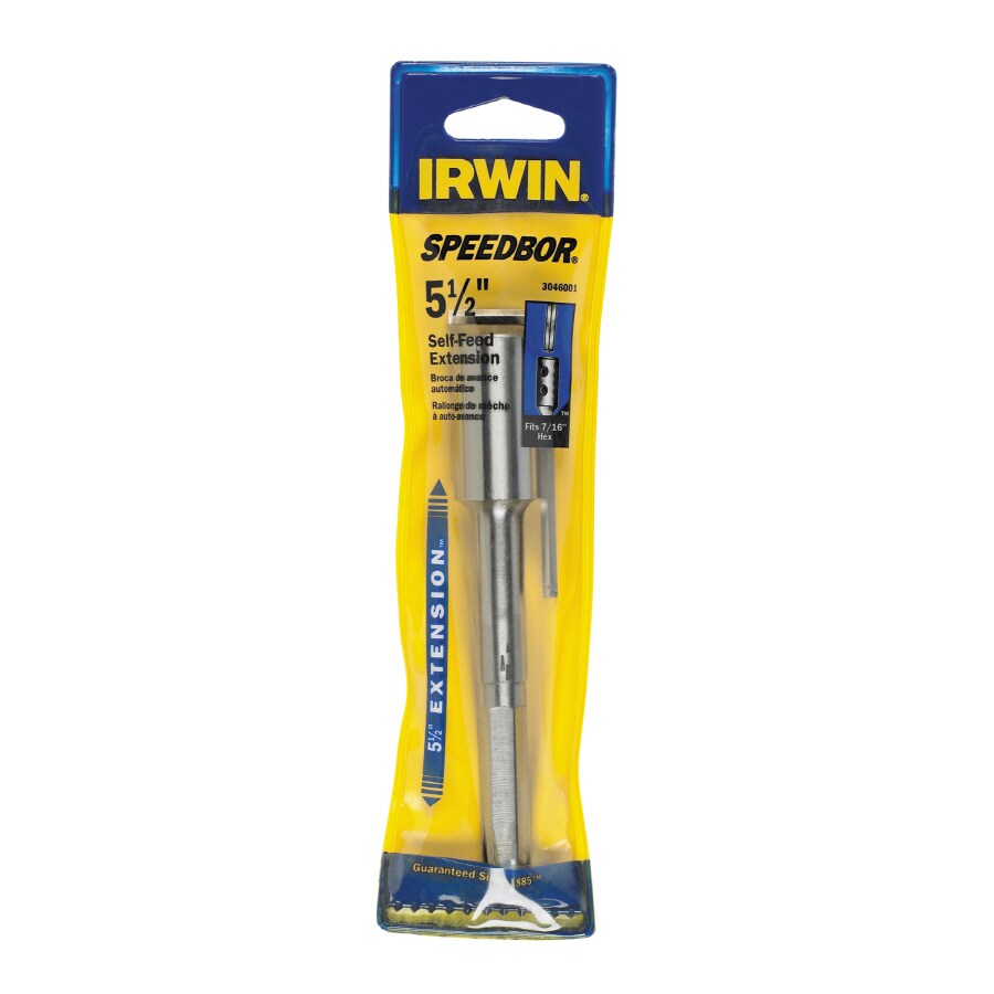 IRWIN 5-1/2 Self Feed Bit Extension in the Drill Parts
