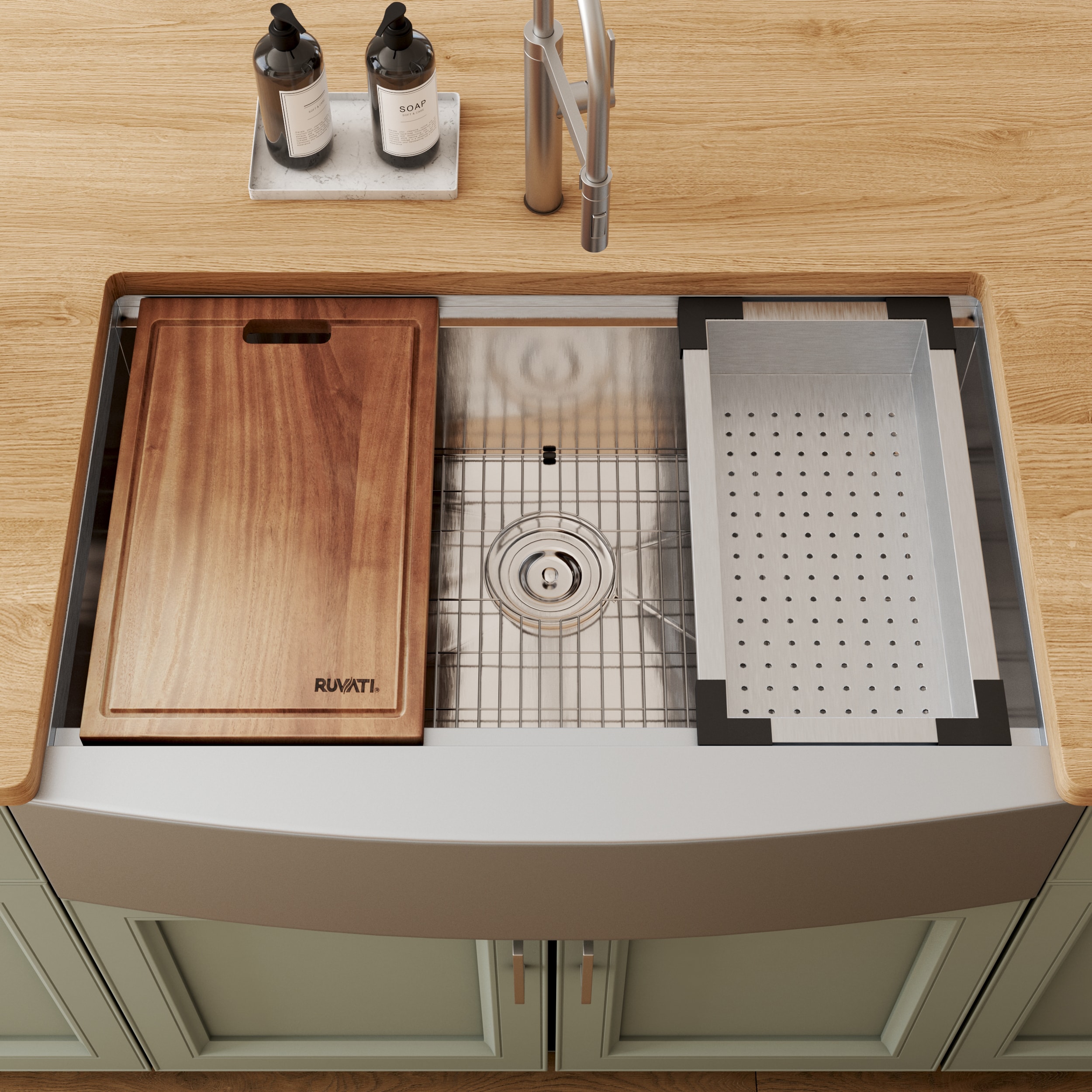 Ruvati RVH9200 Kitchen-Sinks - View #5