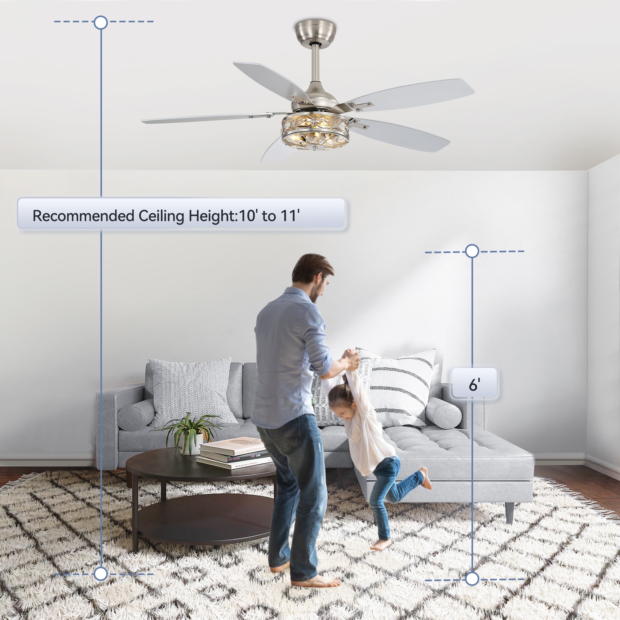 Breezary 35060-SN Ceiling-Fans - View #16