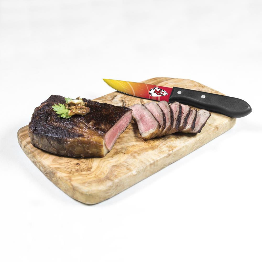 Sports Vault Kansas City Chiefs Steak Knives