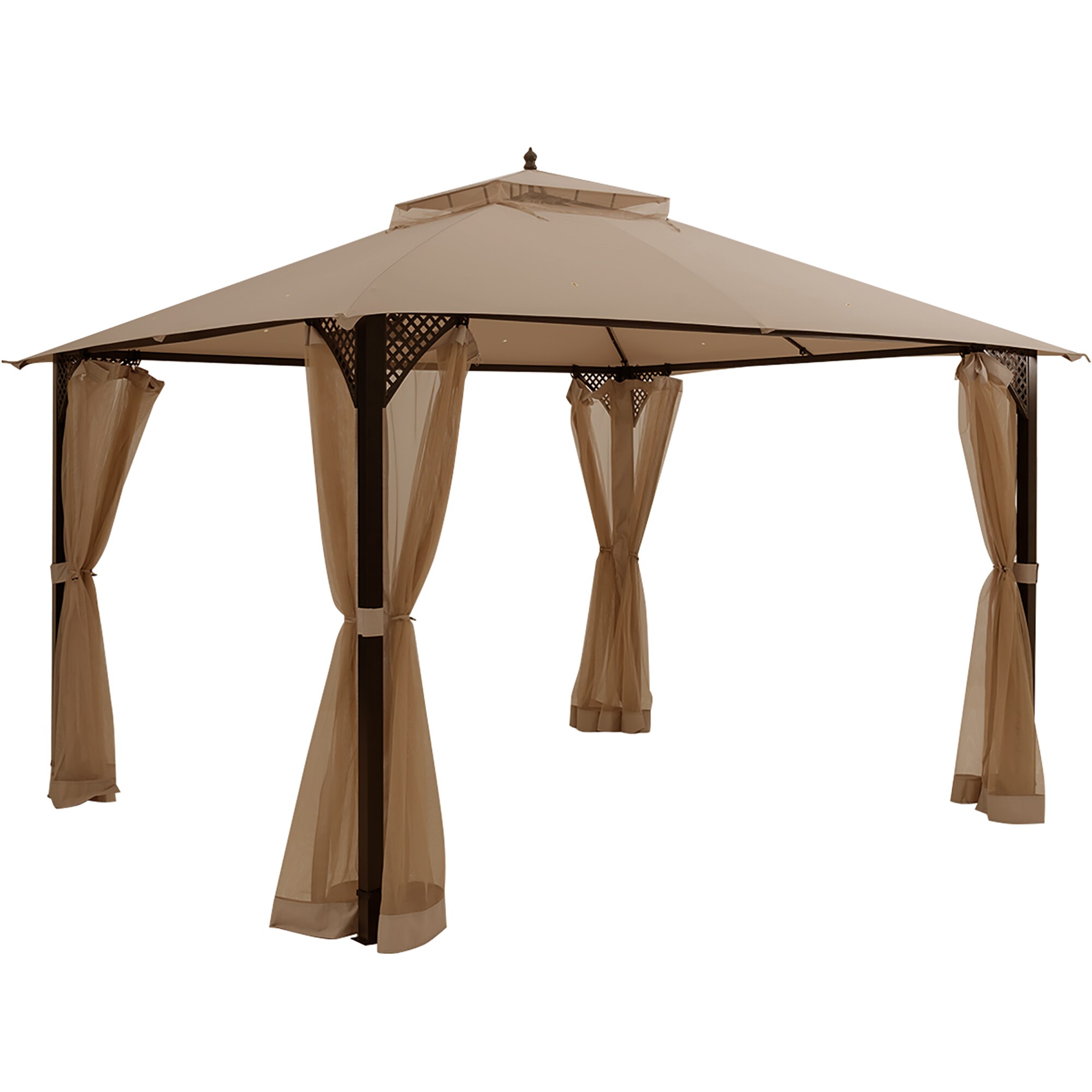 Costway CSHY005528 Wood-Resin-Gazebos - View #10