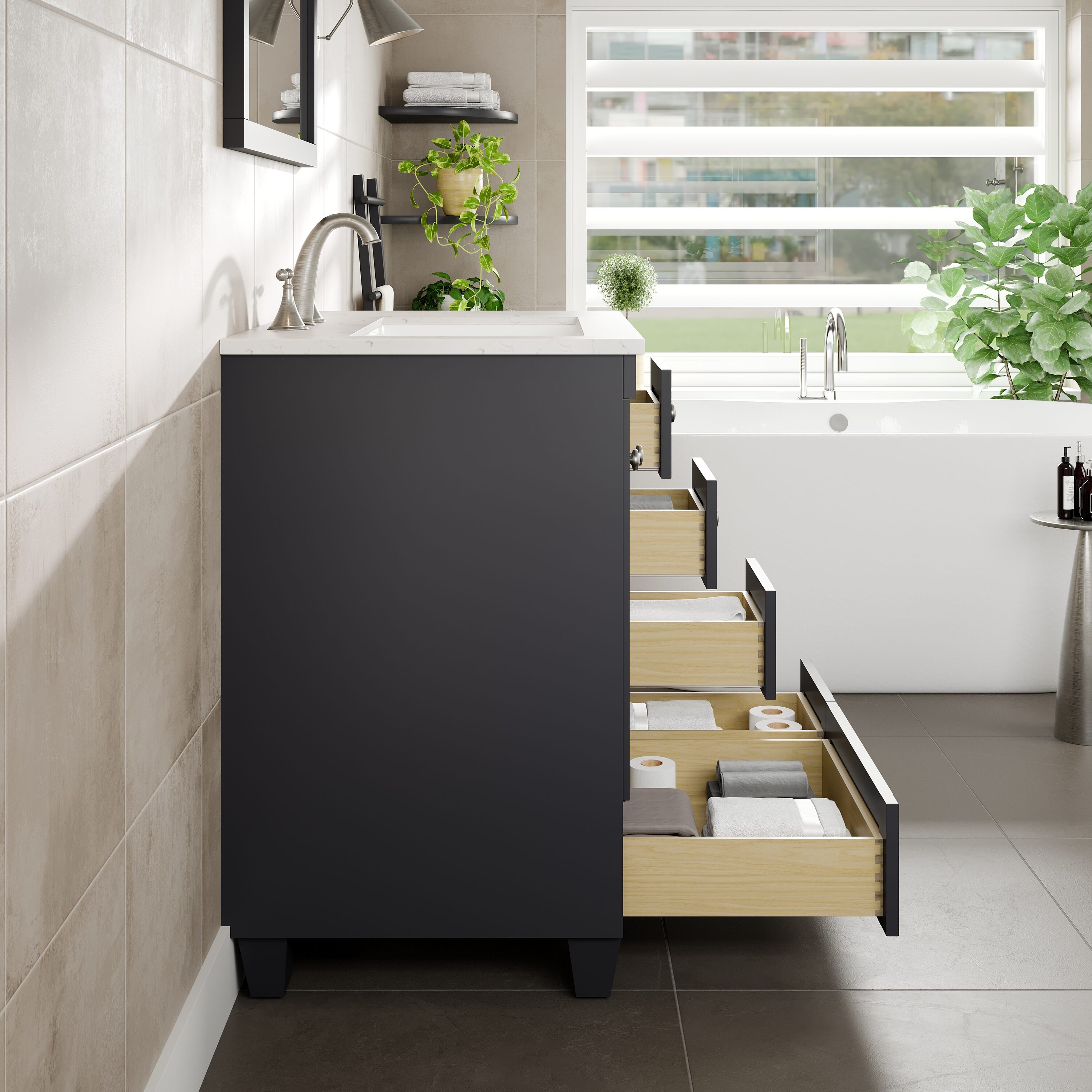 Eviva EVVN69-30DG Bath-Vanity-Combo - View #6