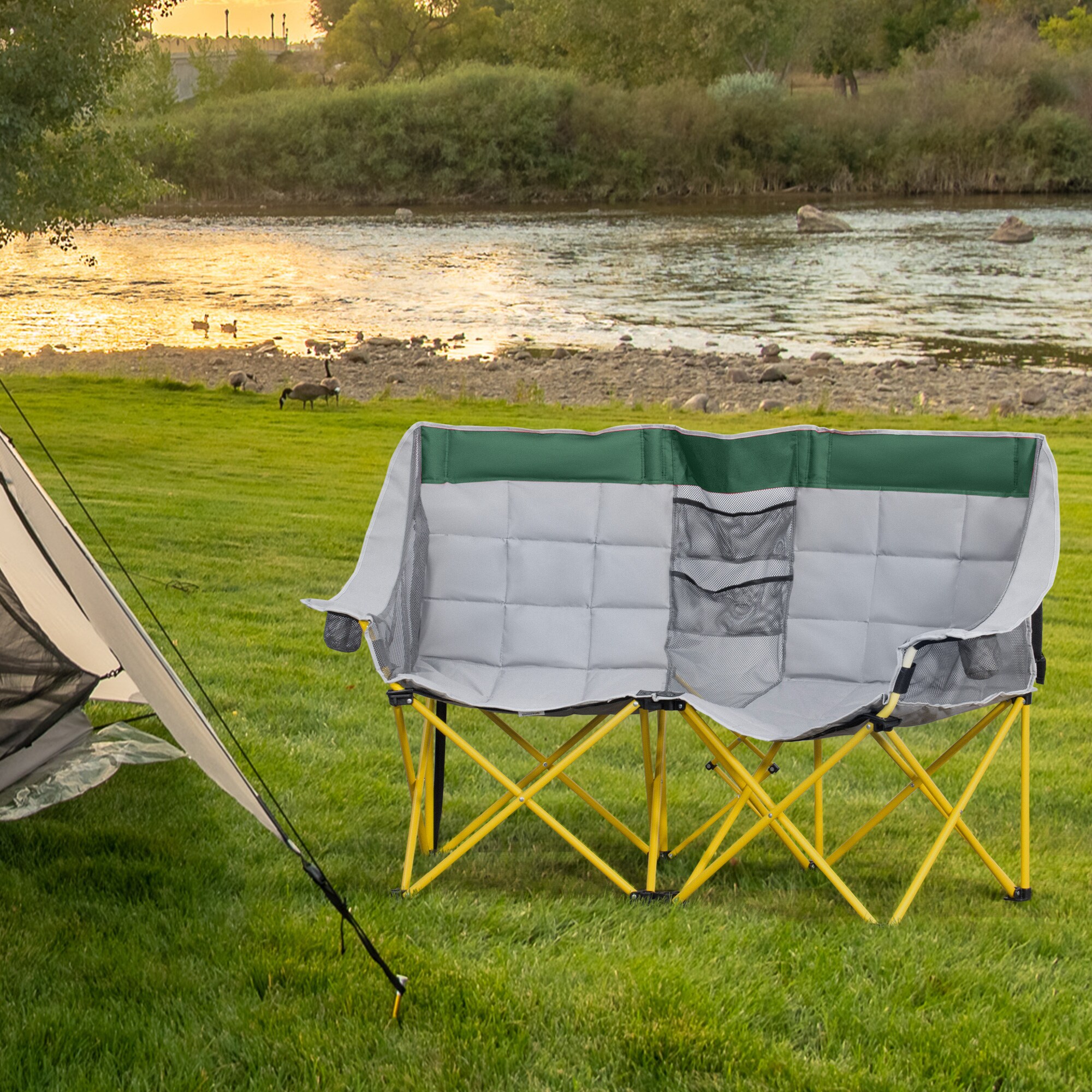 Mondawe MO-P2AC2457XGY1 Beach-Camping-Chairs - View #2